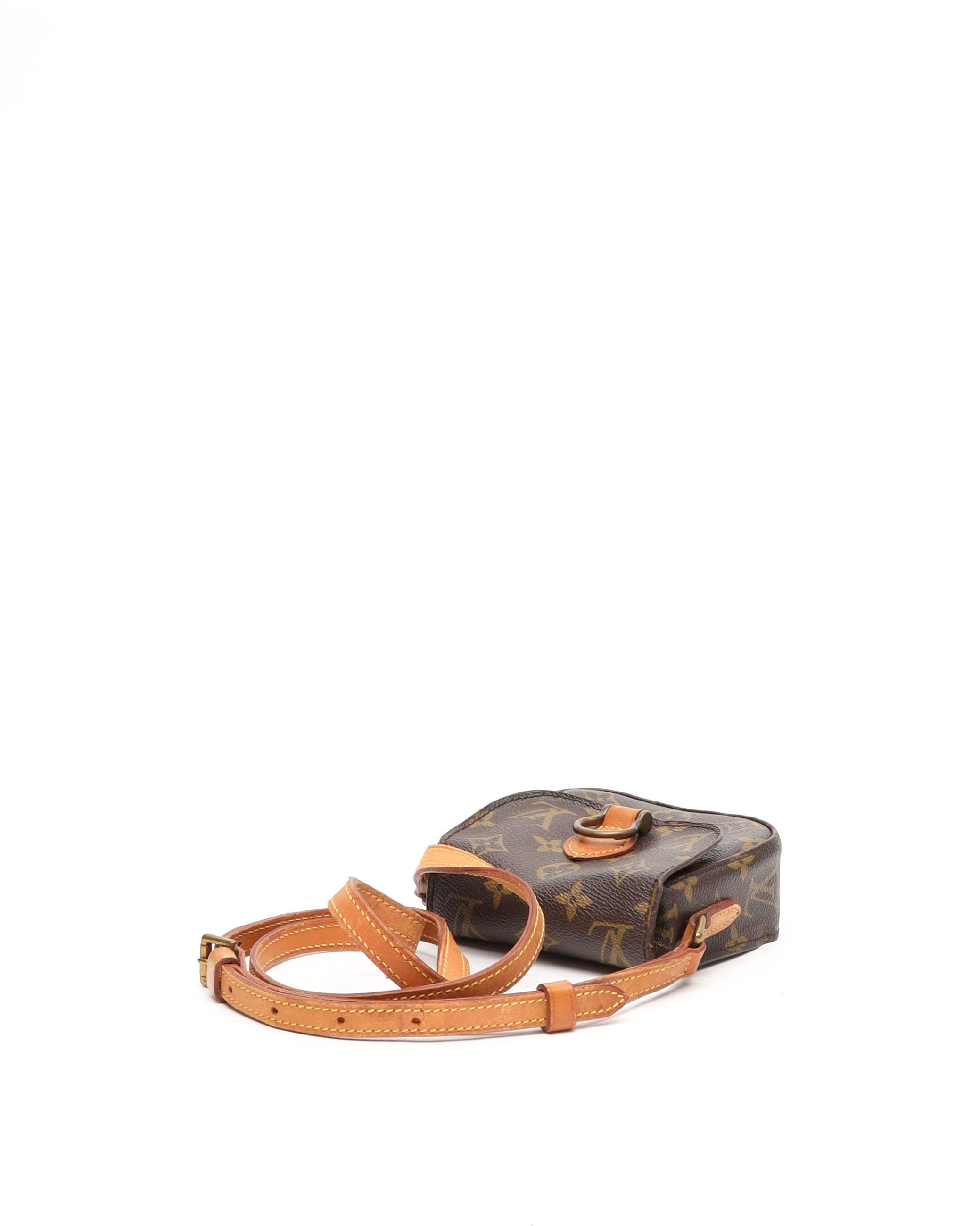 Pre-owned Louis Vuitton Monogram Mini Saint Cloud Crossbody Bag