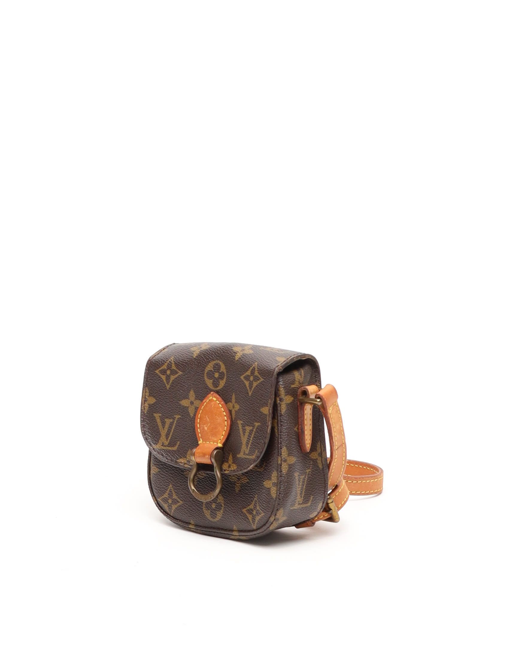 Pre-owned Louis Vuitton Monogram Mini Saint Cloud Crossbody Bag