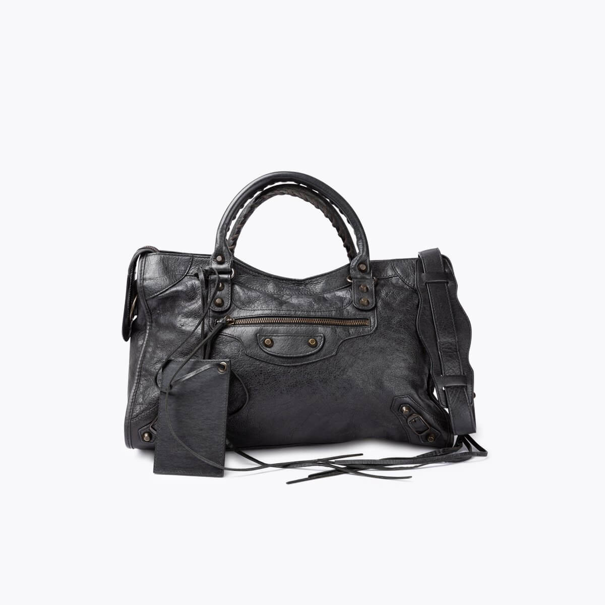 BALENCIAGA Motocross Classic City Shoulder Bag