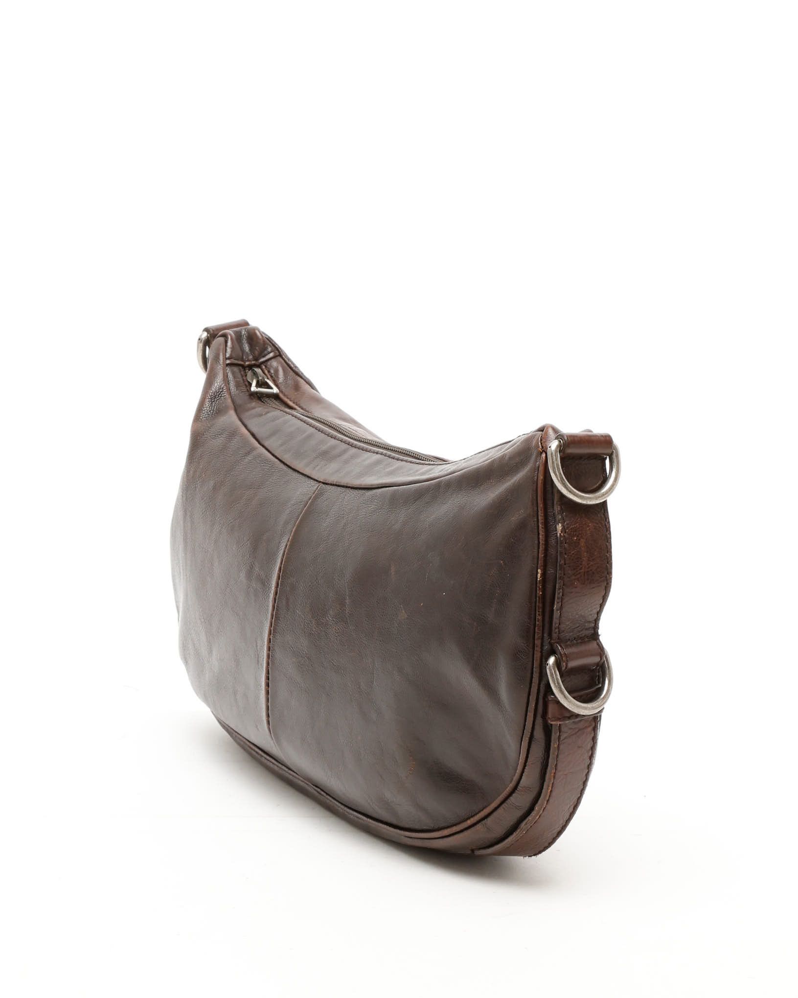 Saint Laurent Mombasa Crossbody Bag In Brown