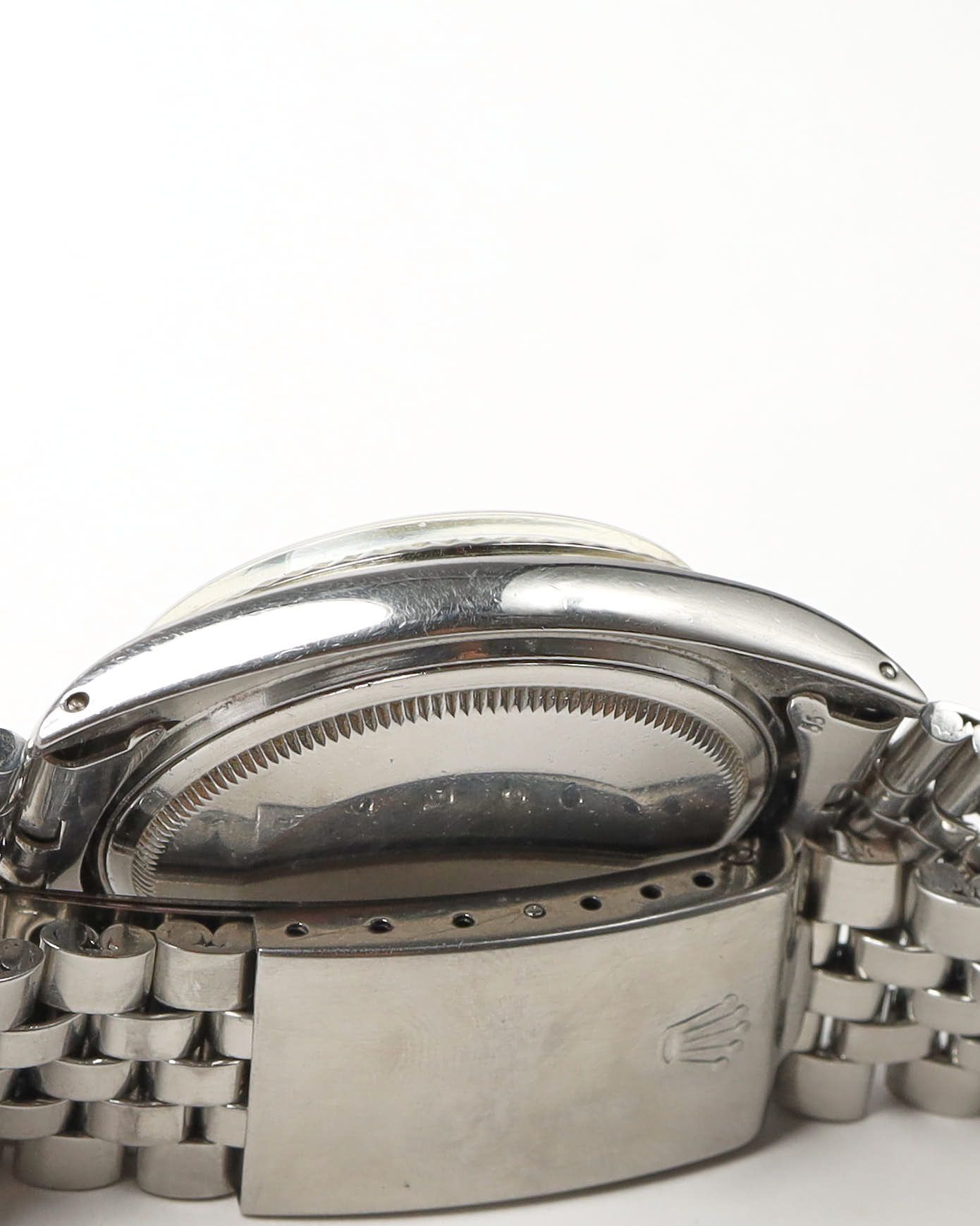 Rolex Datejust 36mm Ref 1601 Linen Sigma Dial 1973 Watch In Metallic