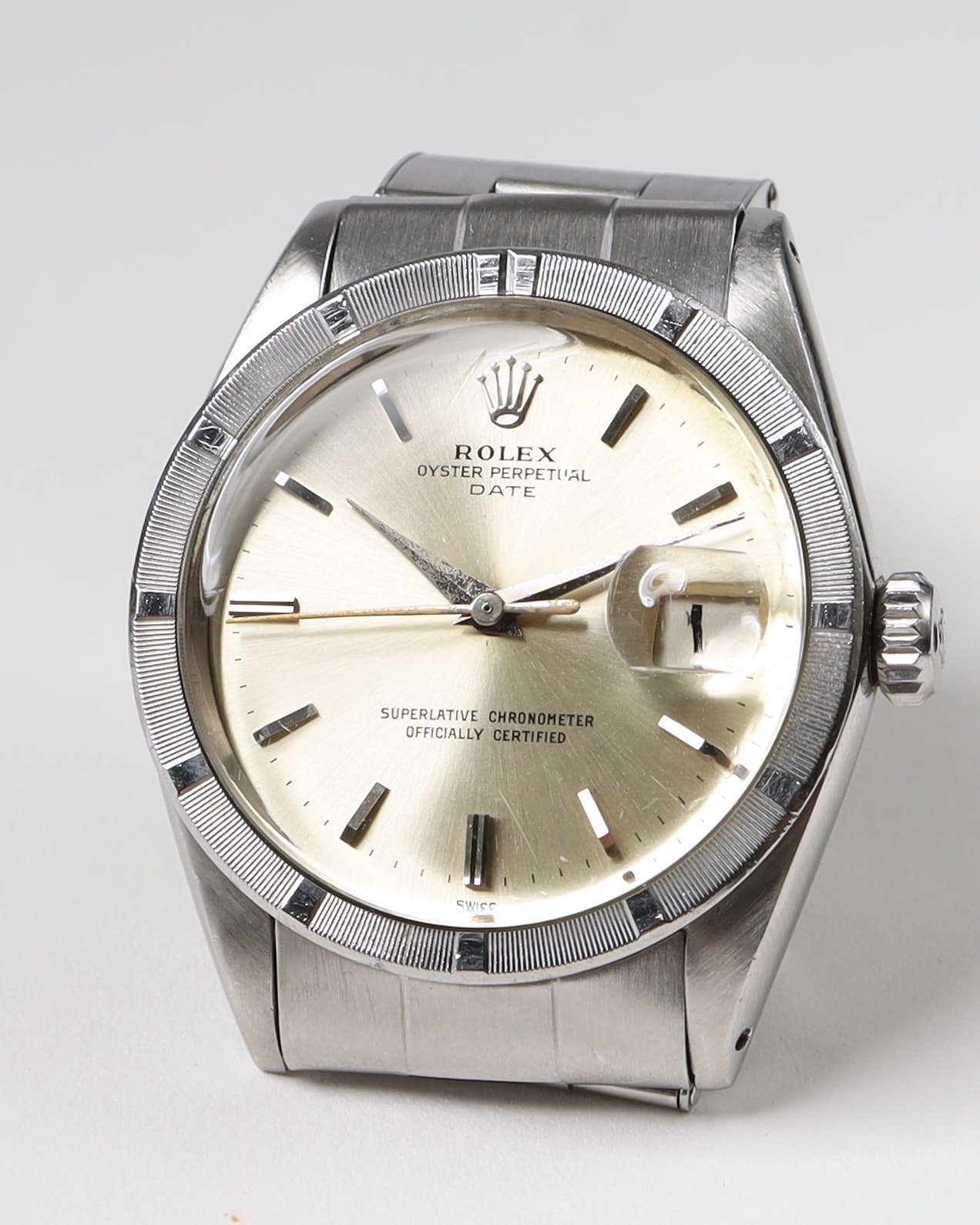Rolex Oyster Perpetual Date 34mm Ref 1501 1963 Watch
