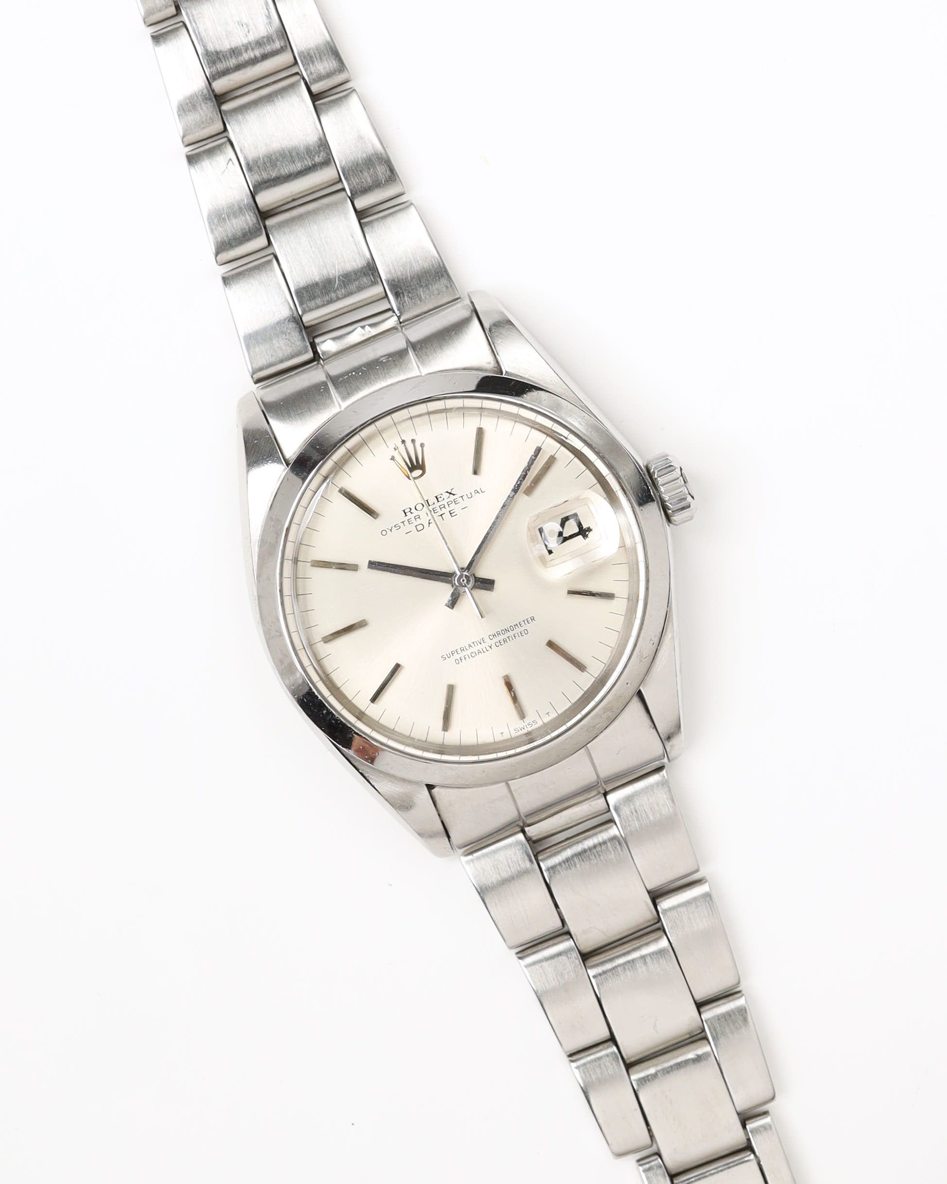 Rolex Oyster Perpetual Date 34mm Ref 1500 1967 Watch