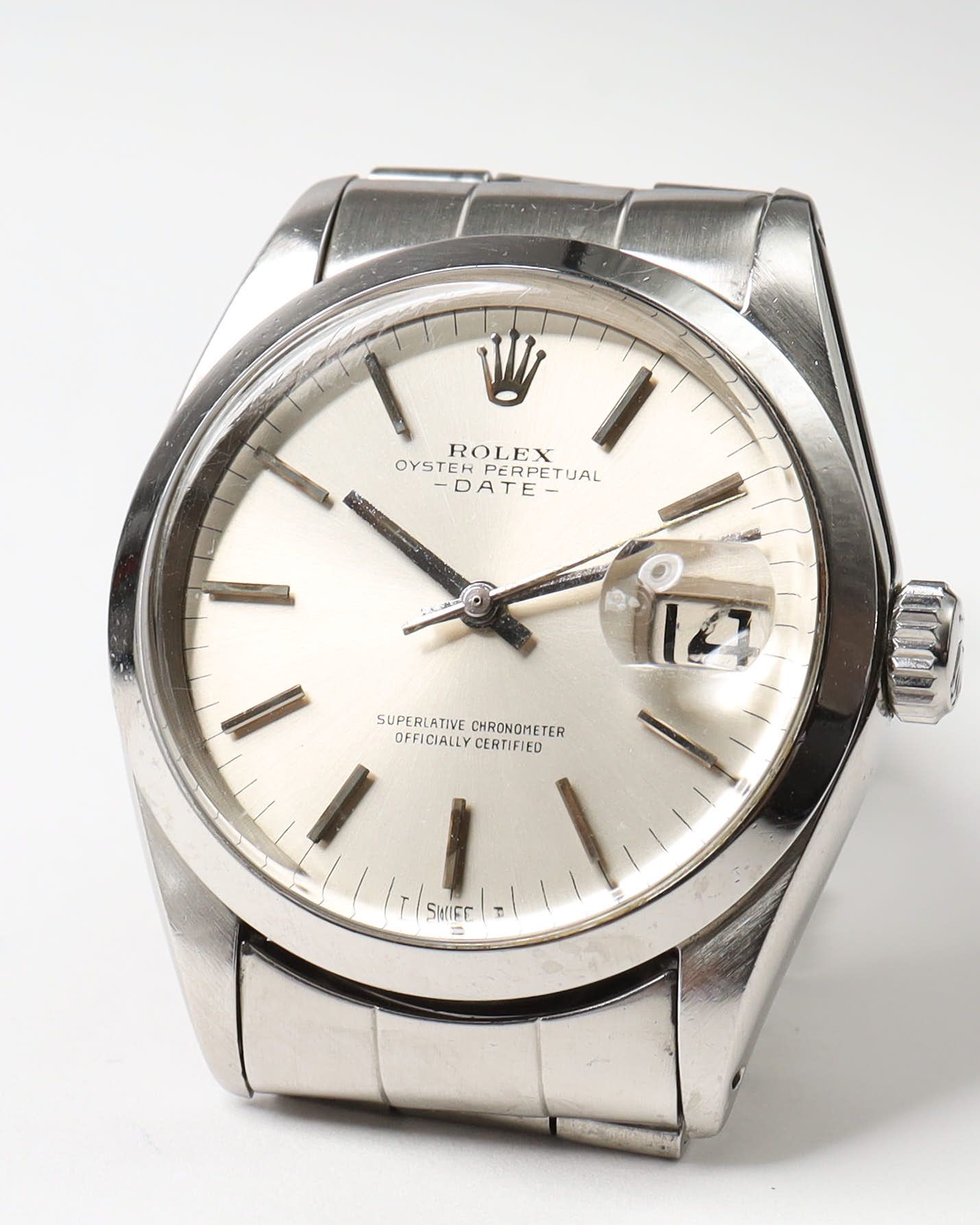 Rolex Oyster Perpetual Date 34mm Ref 1500 1967 Watch