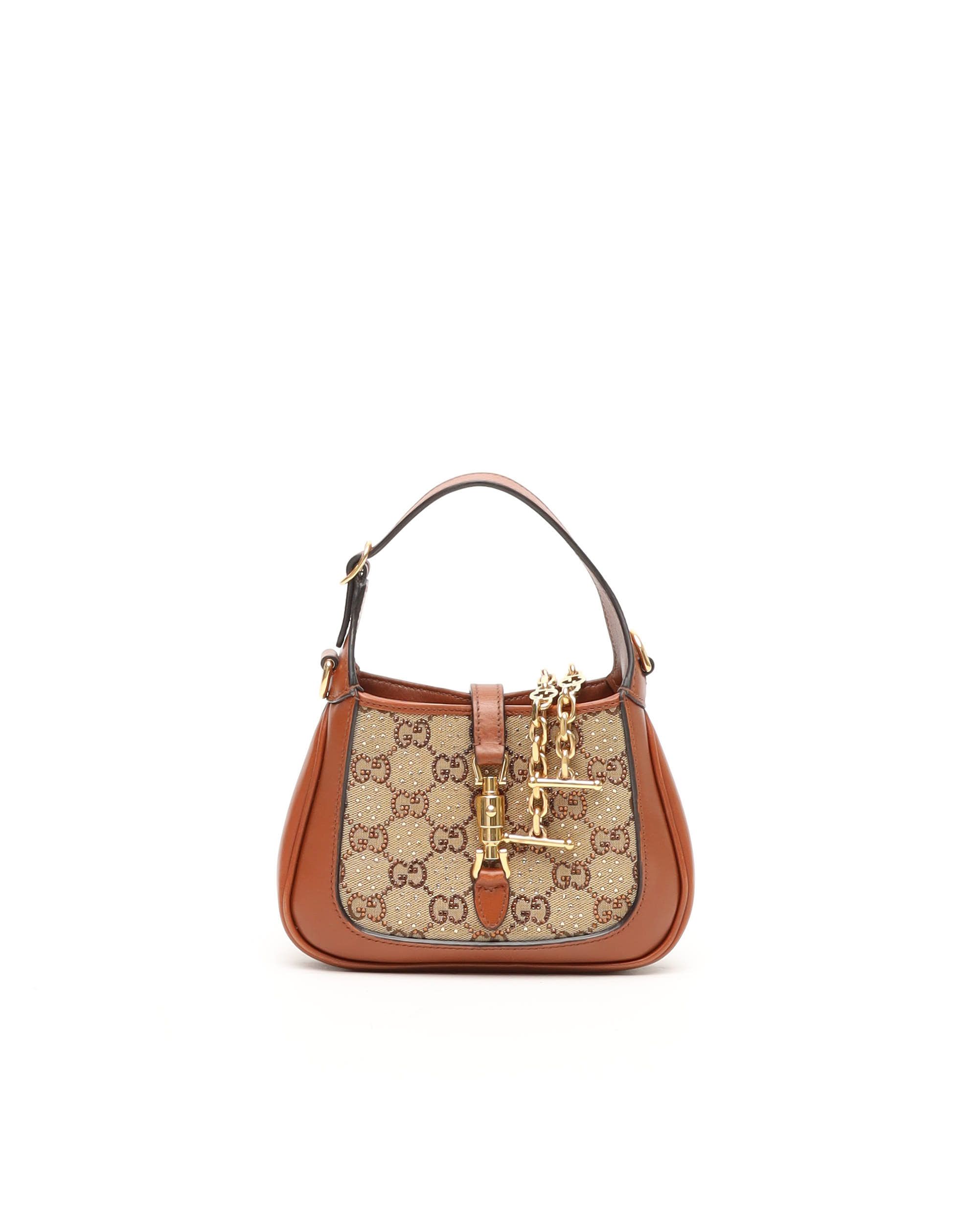 Gucci Jackie 1961 Crystals Mini Bag
