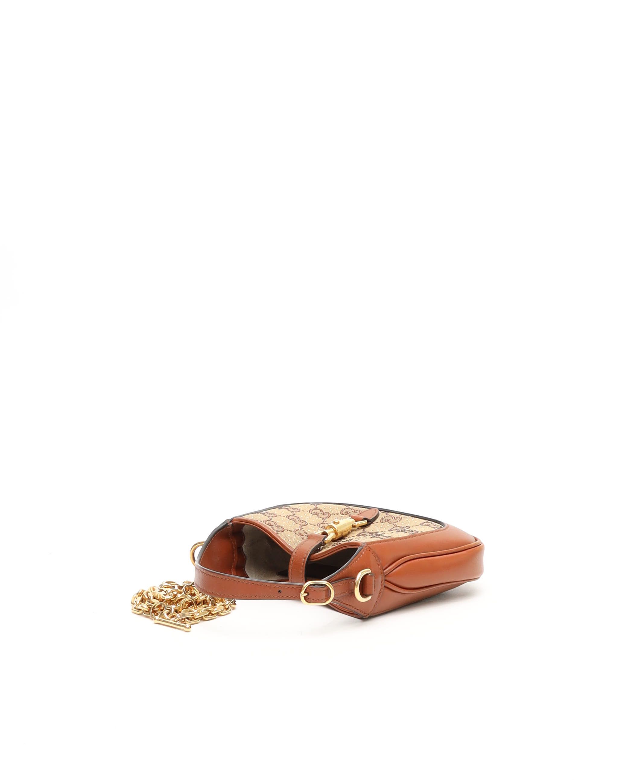 Gucci Jackie 1961 Crystals Mini Bag