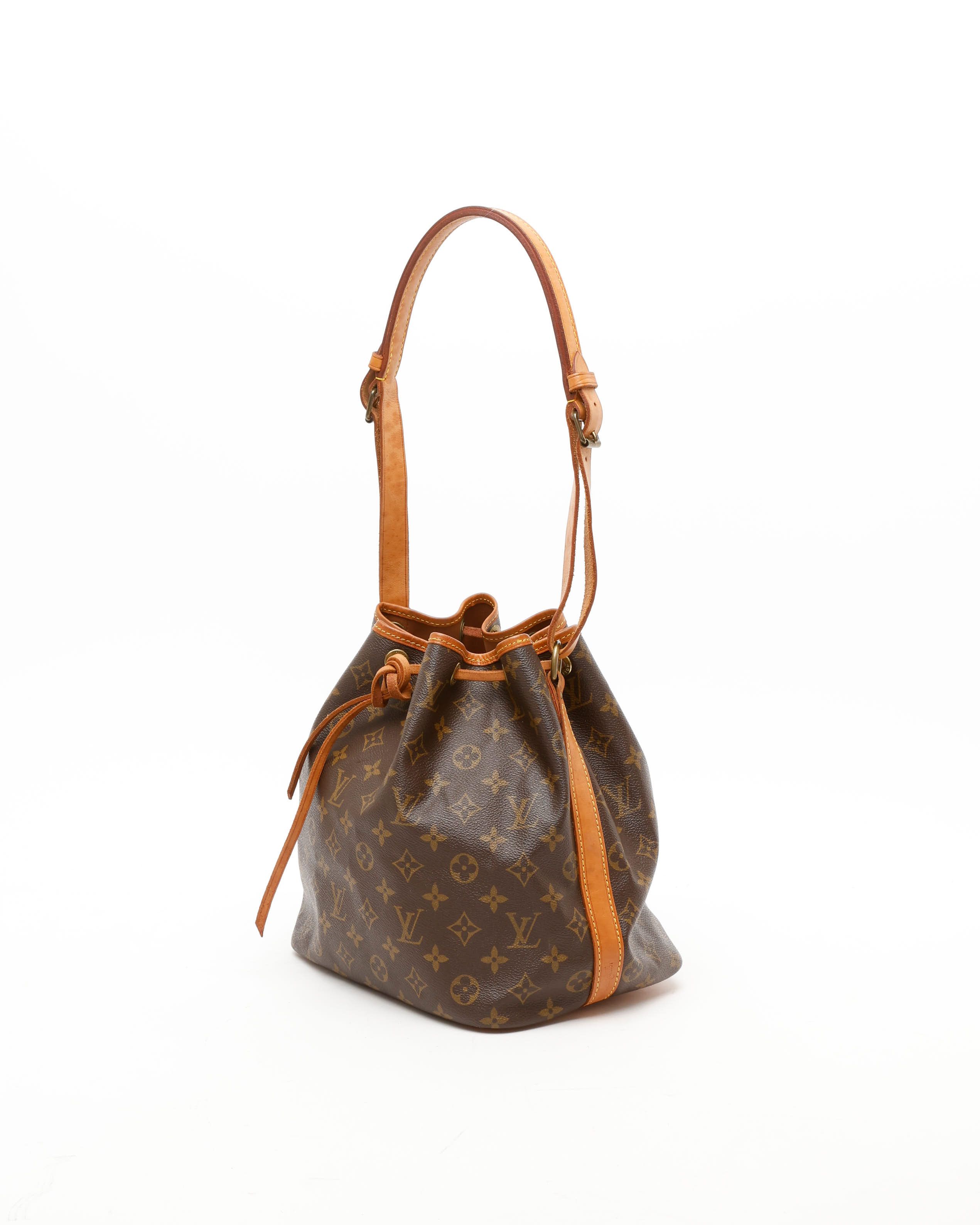 Pre-owned Louis Vuitton Monogram Petit Noé Bag