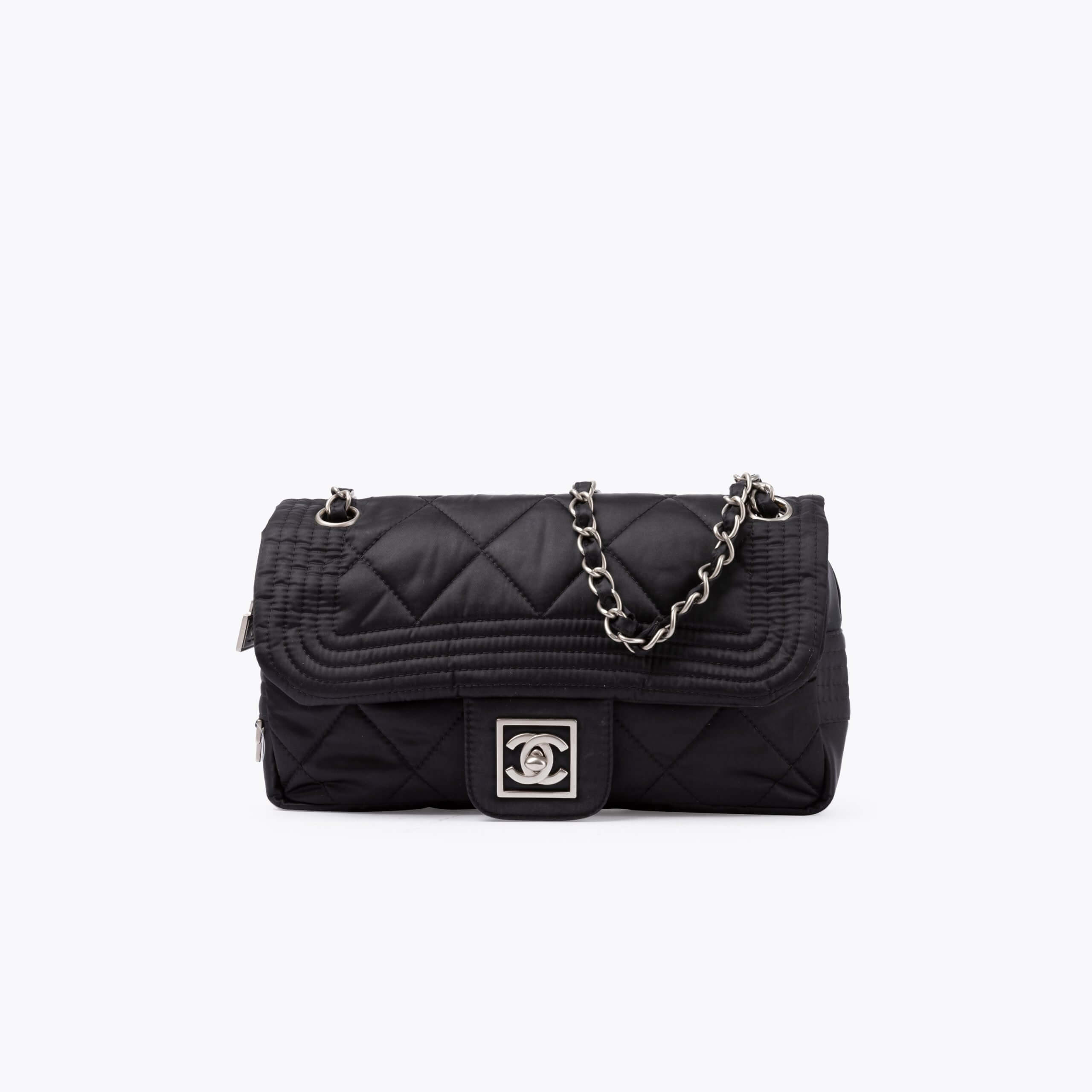 CHANEL Sports Line Nylon Flap Bag