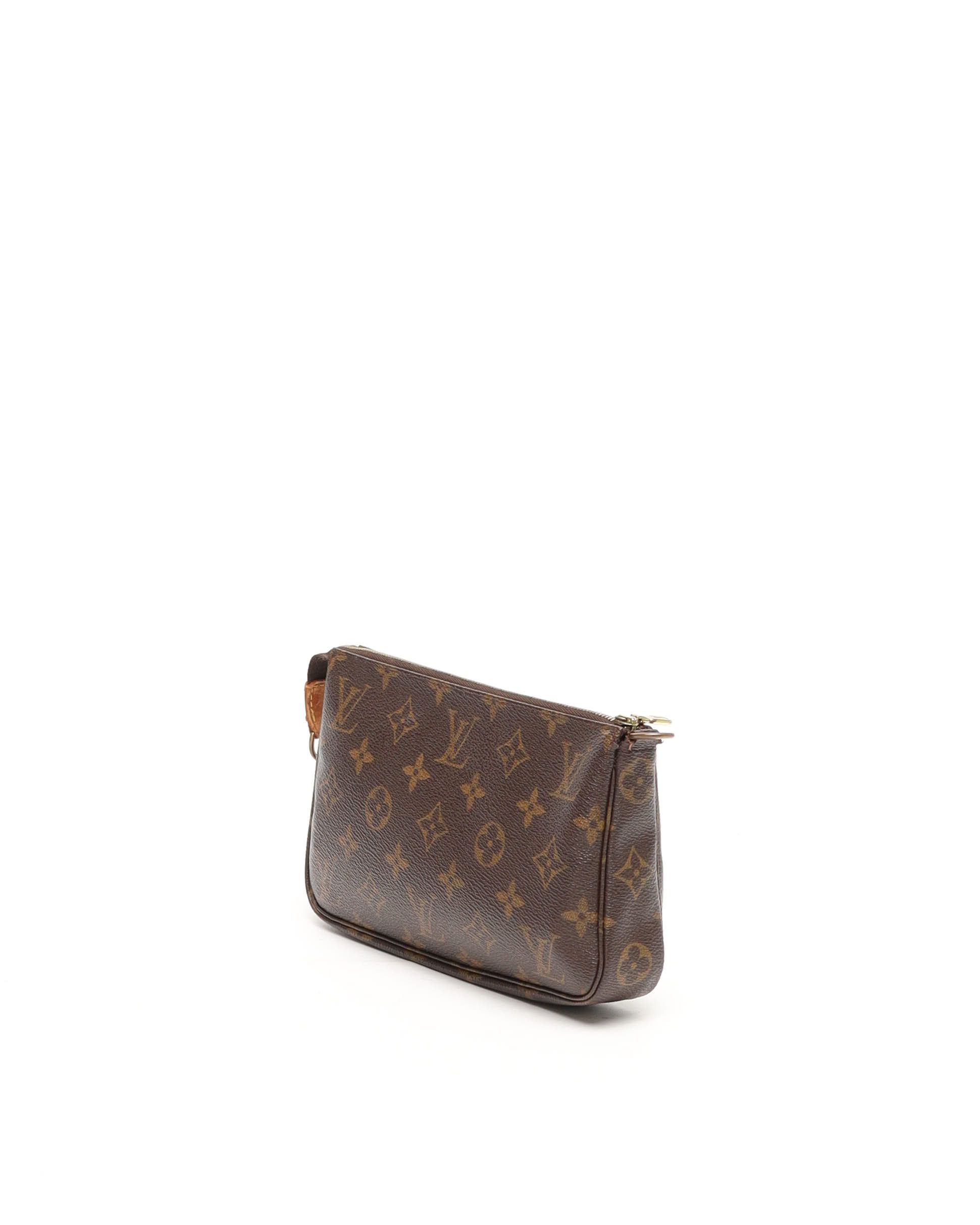 Pre-owned Louis Vuitton Monogram Pochette Accessories Crossbody Bag