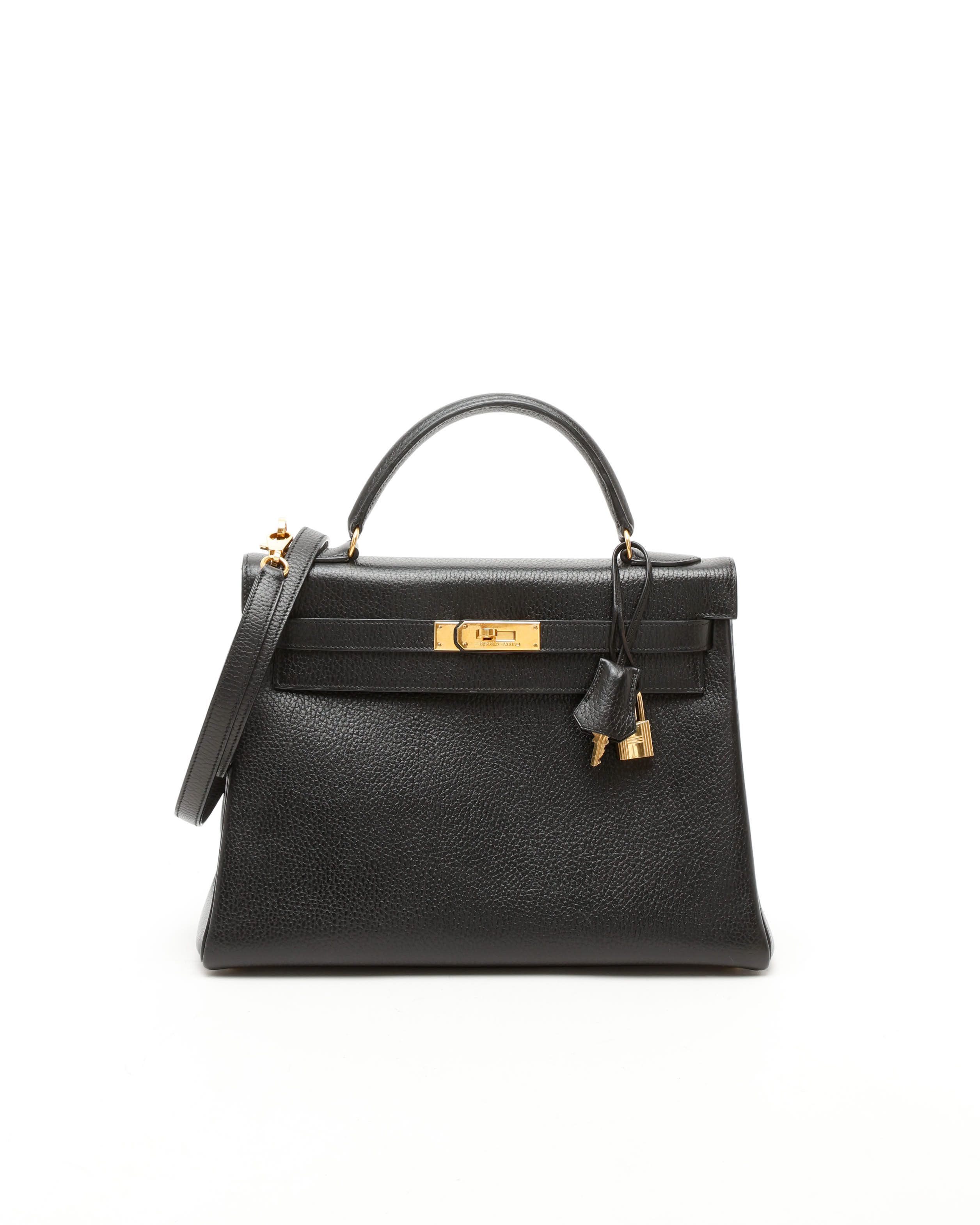 Pre-owned Hermes Hermès Kelly Sellier 32 Ardennes Bag