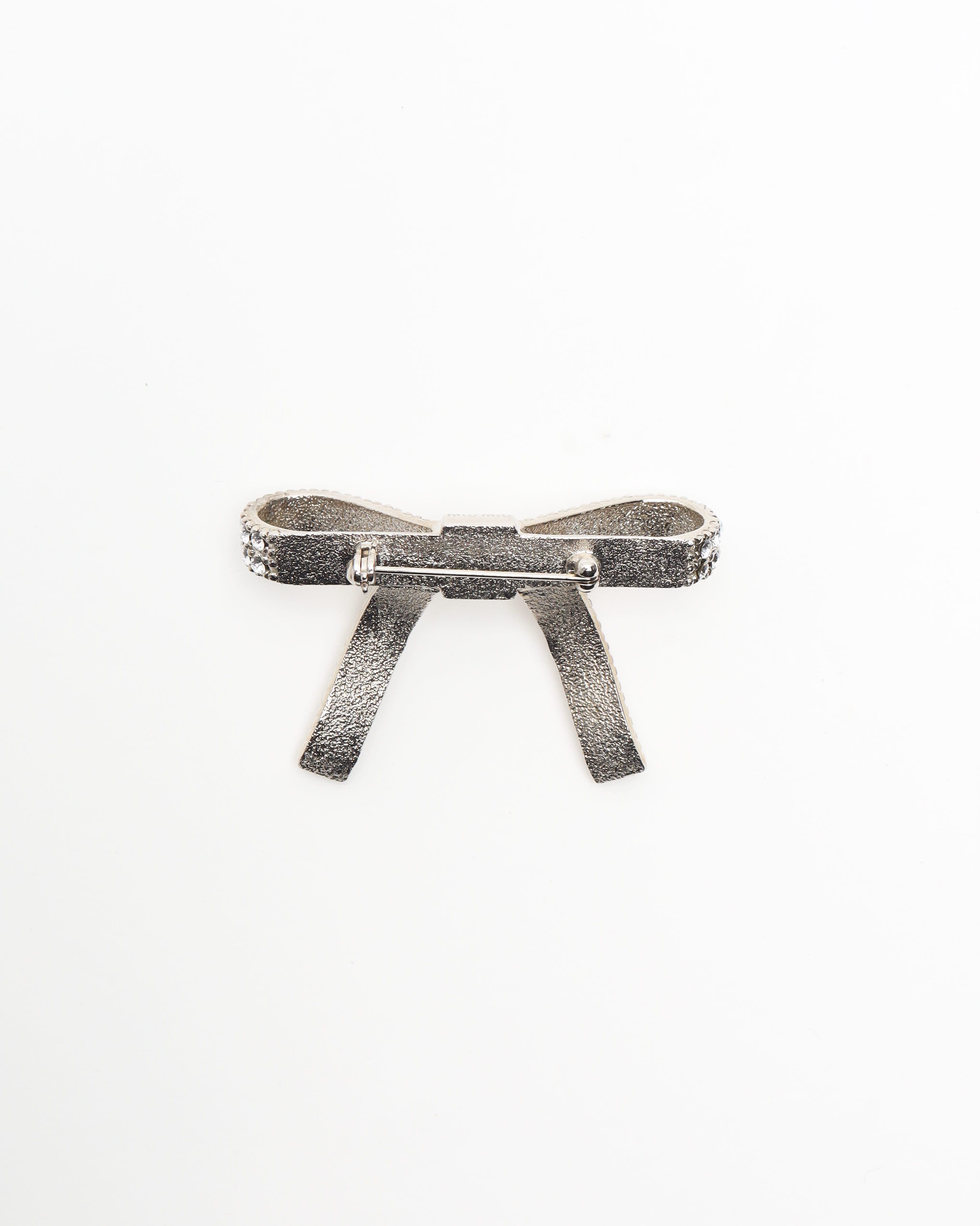 Miu Miu Glitter Brooch In Multi