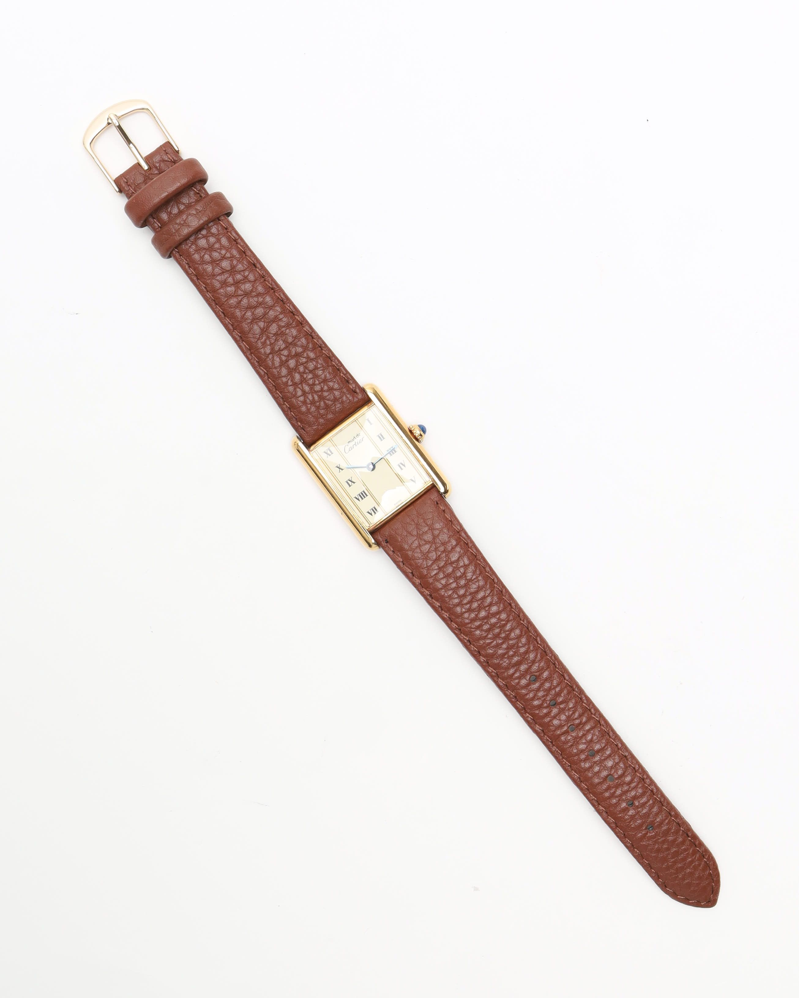 Cartier Tank Vermeil 23mm Ref 590005 Watch