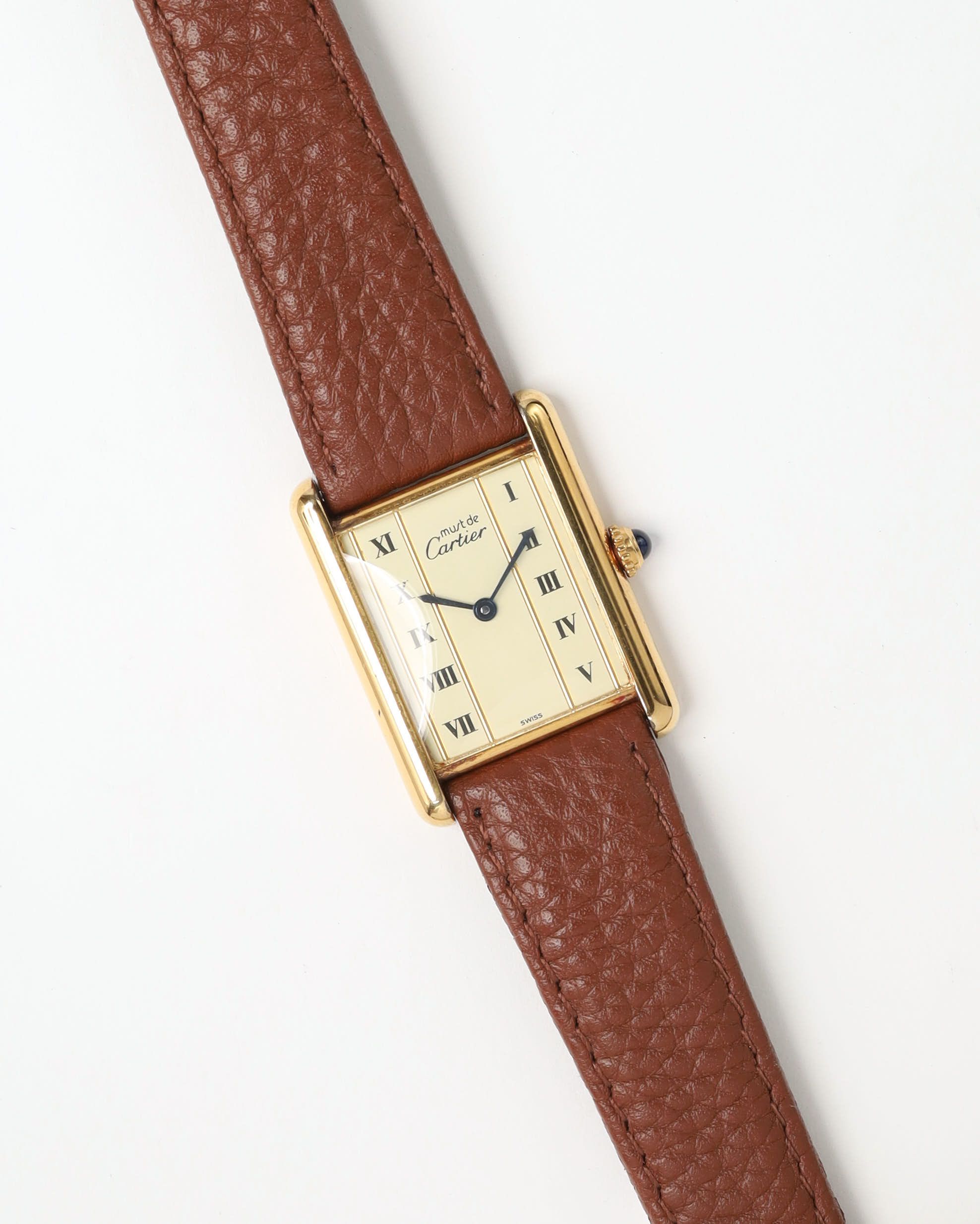 Cartier Tank Vermeil 23mm Ref 590005 Watch