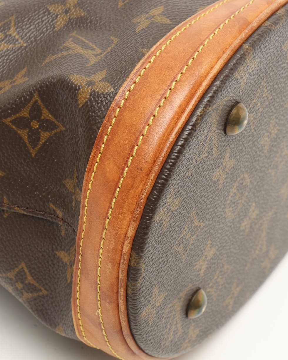 Pre-owned Louis Vuitton Monogram Bucket Pm Bag