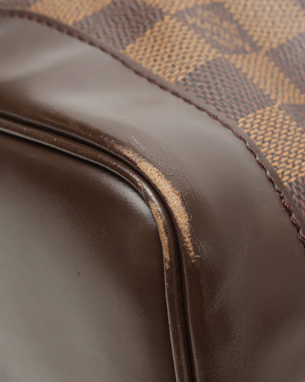 Pre-owned Louis Vuitton Damier Ebene Soho Backpack