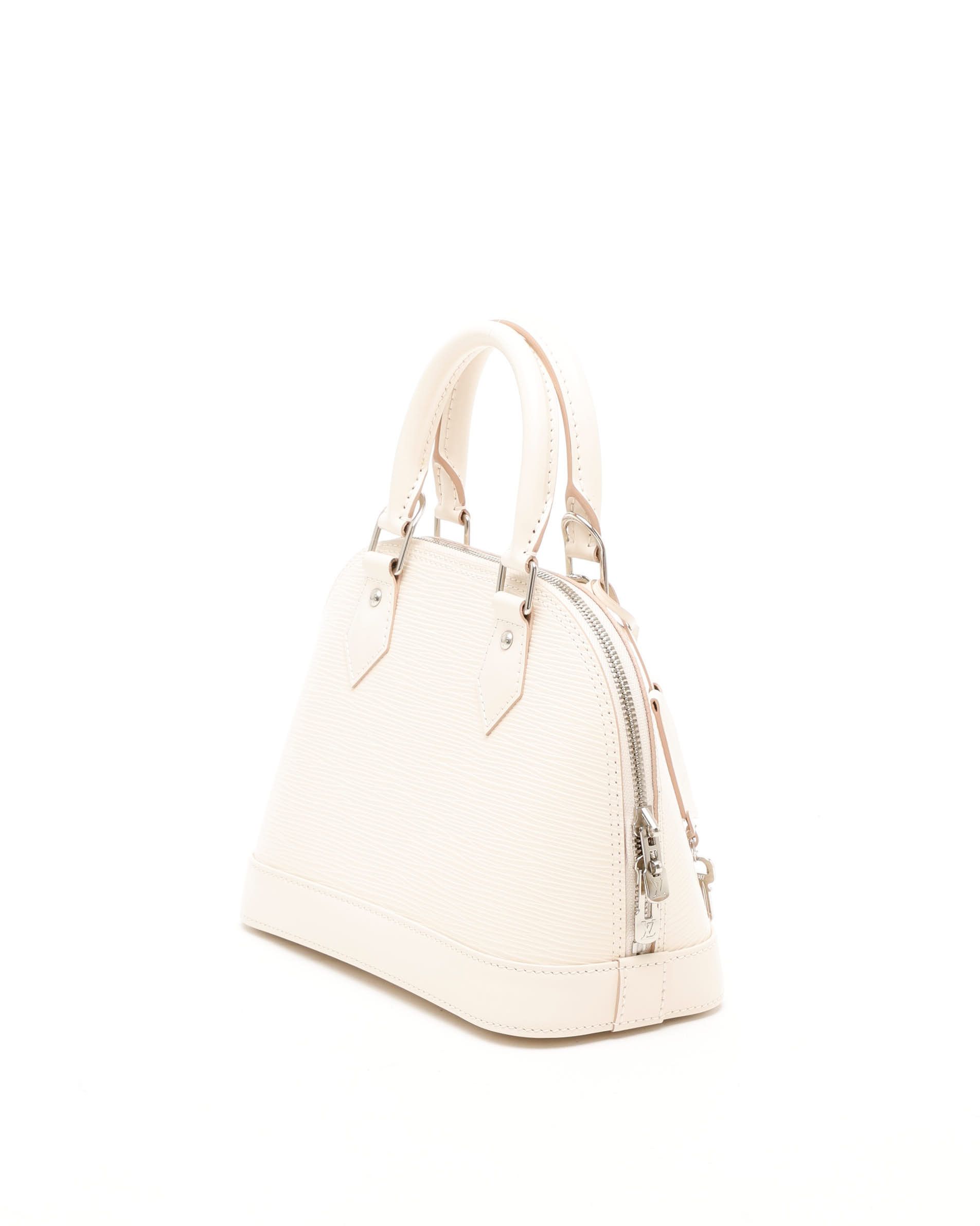 Pre-owned Louis Vuitton Epi Alma Bb Jacquard Bandoulière Bag