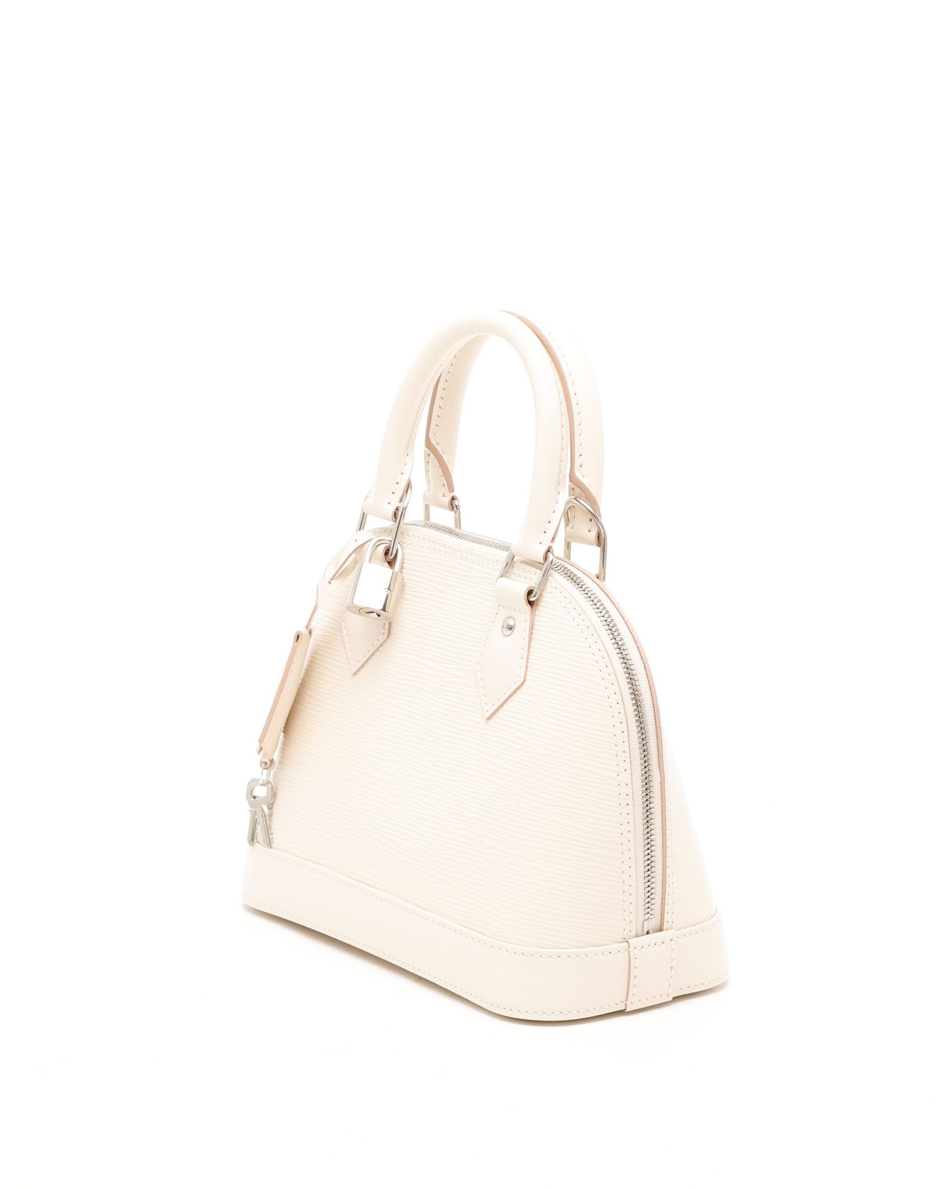 Pre-owned Louis Vuitton Epi Alma Bb Jacquard Bandoulière Bag