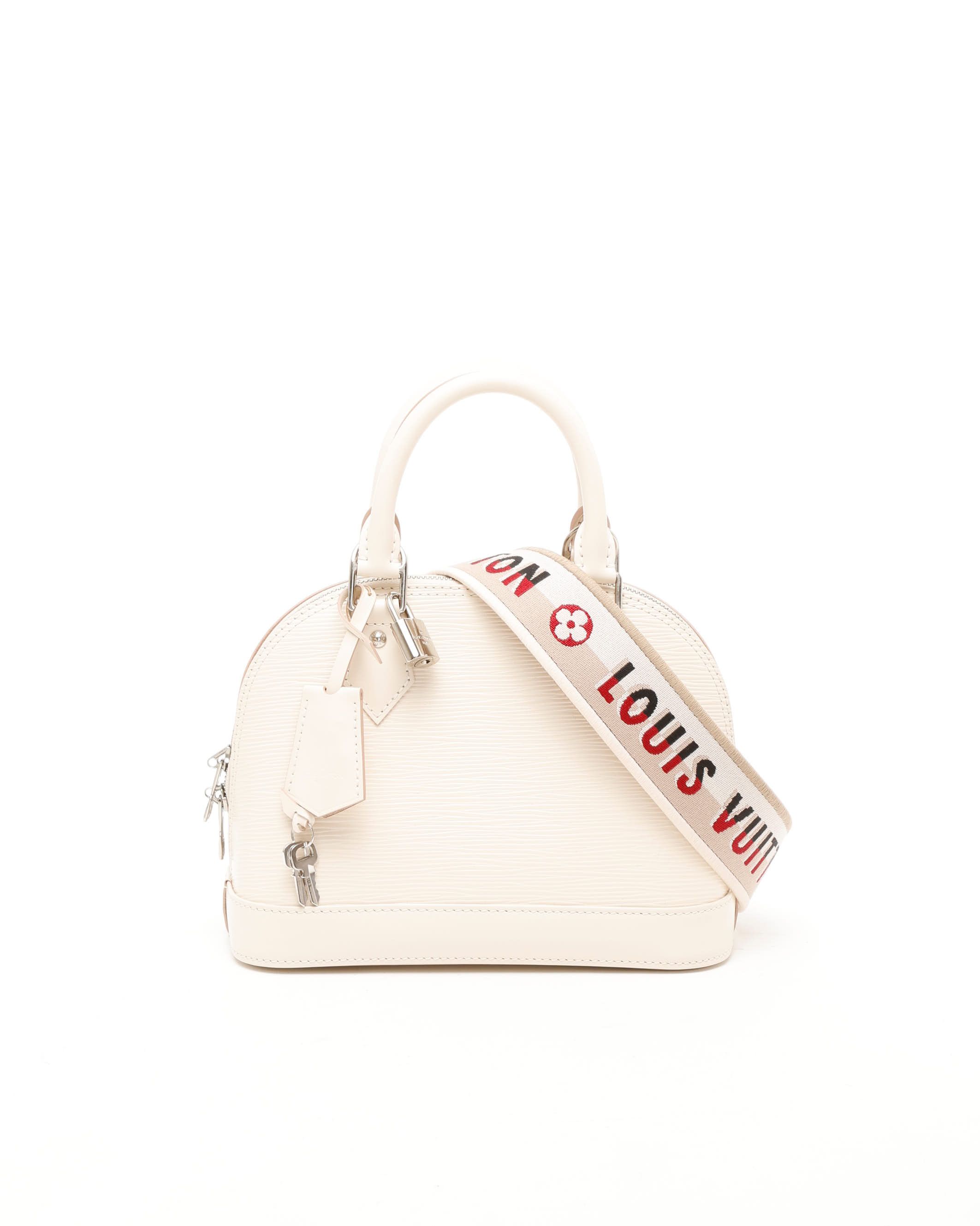 Pre-owned Louis Vuitton Epi Alma Bb Jacquard Bandoulière Bag