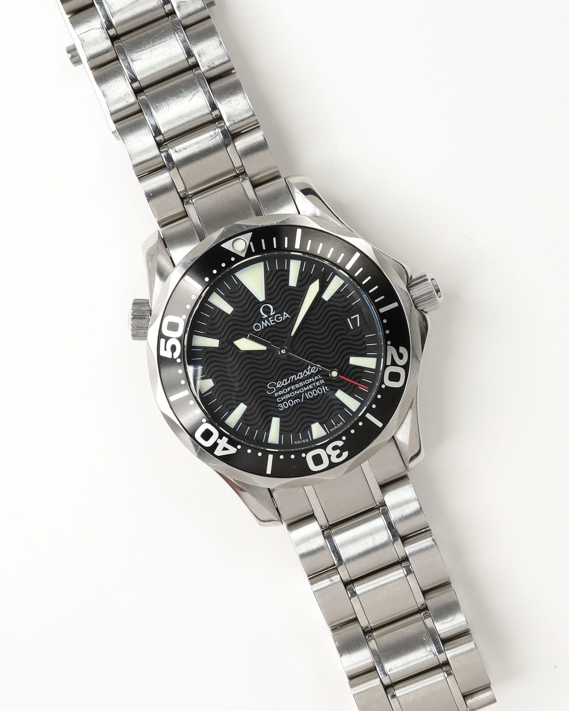 Omega Seamaster 300m 36mm Watch In Metallic