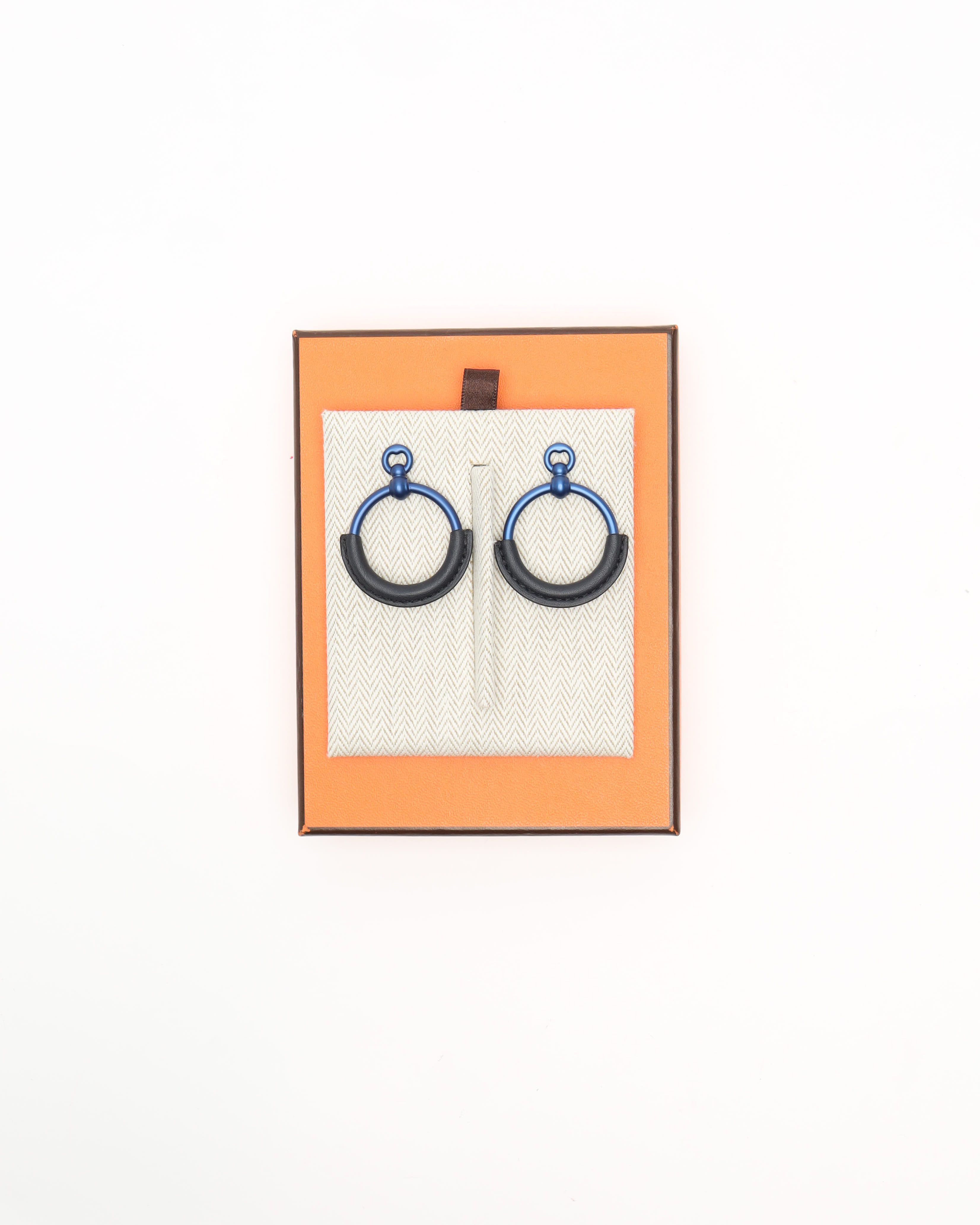 Pre-owned Hermes Hermès Loop Earrings