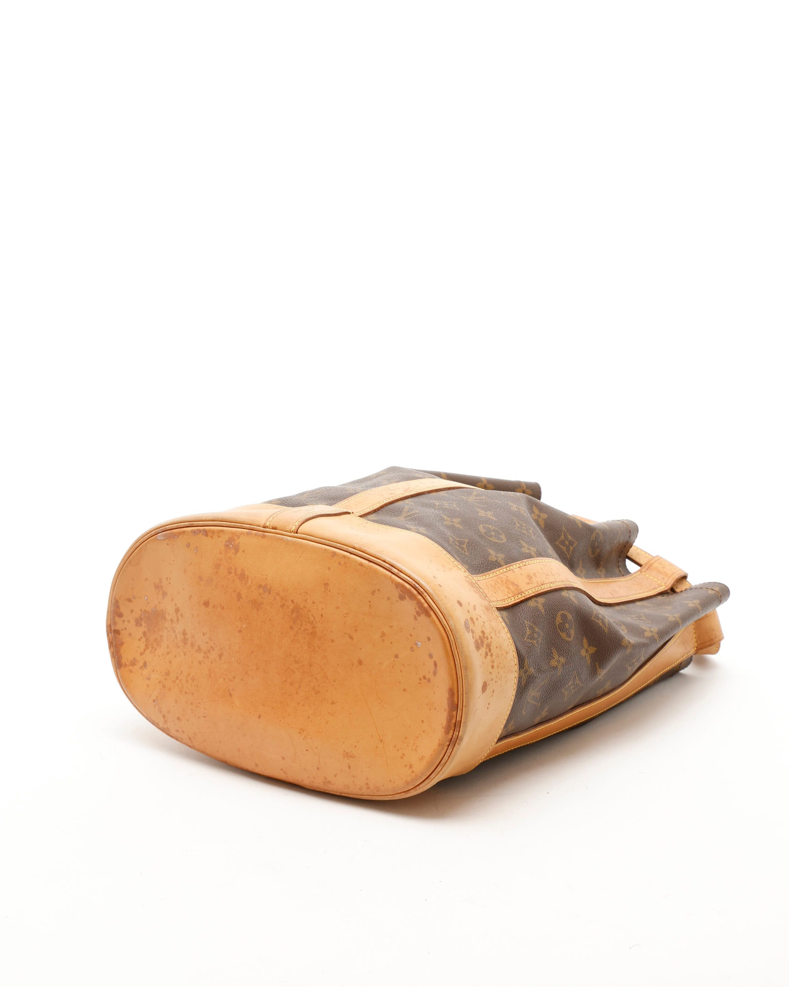 Pre-owned Louis Vuitton Monogram Radonée Pm Bag In Brown