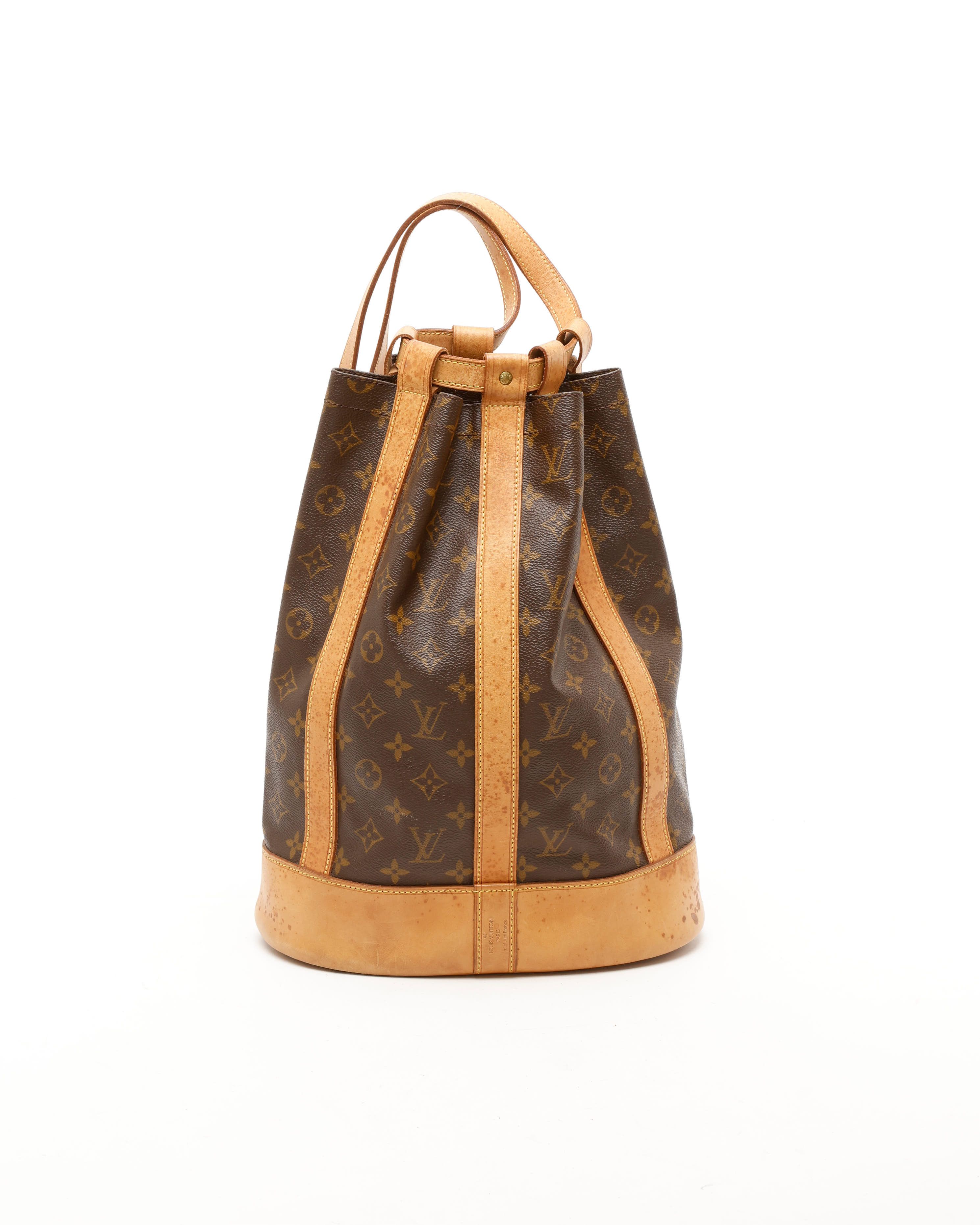 Pre-owned Louis Vuitton Monogram Radonée Pm Bag In Brown