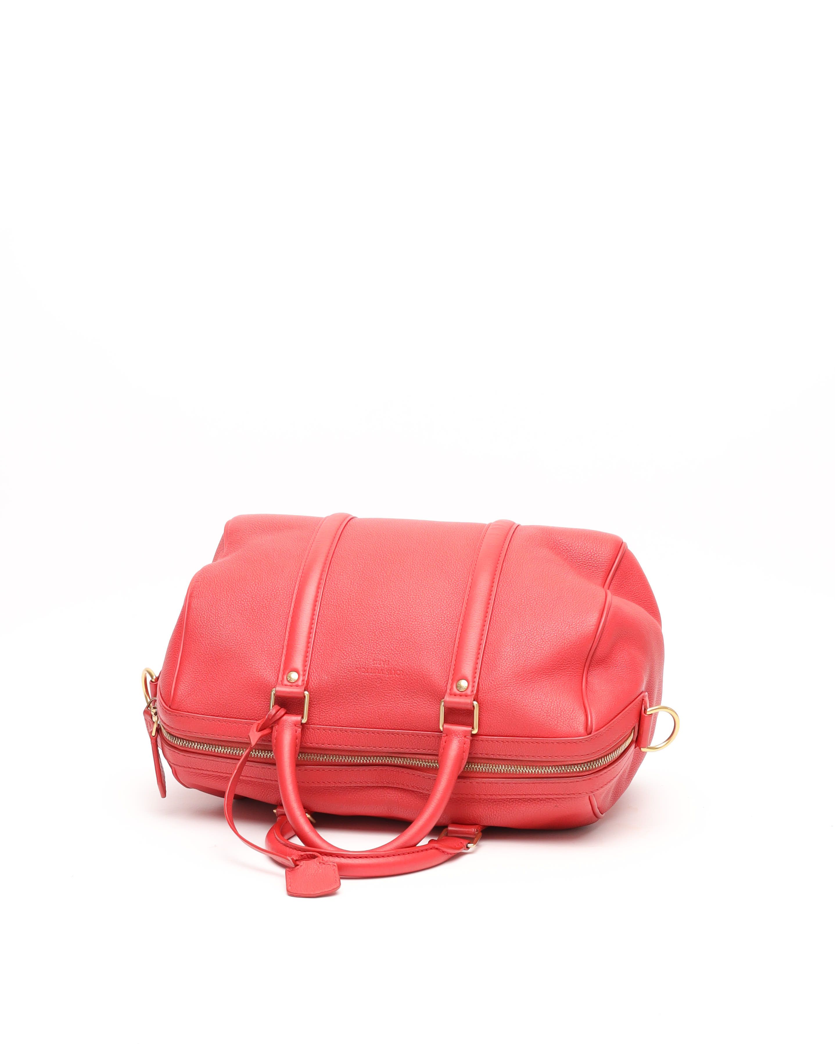 Pre-owned Louis Vuitton Sofia Coppola Pm Handbag In Red
