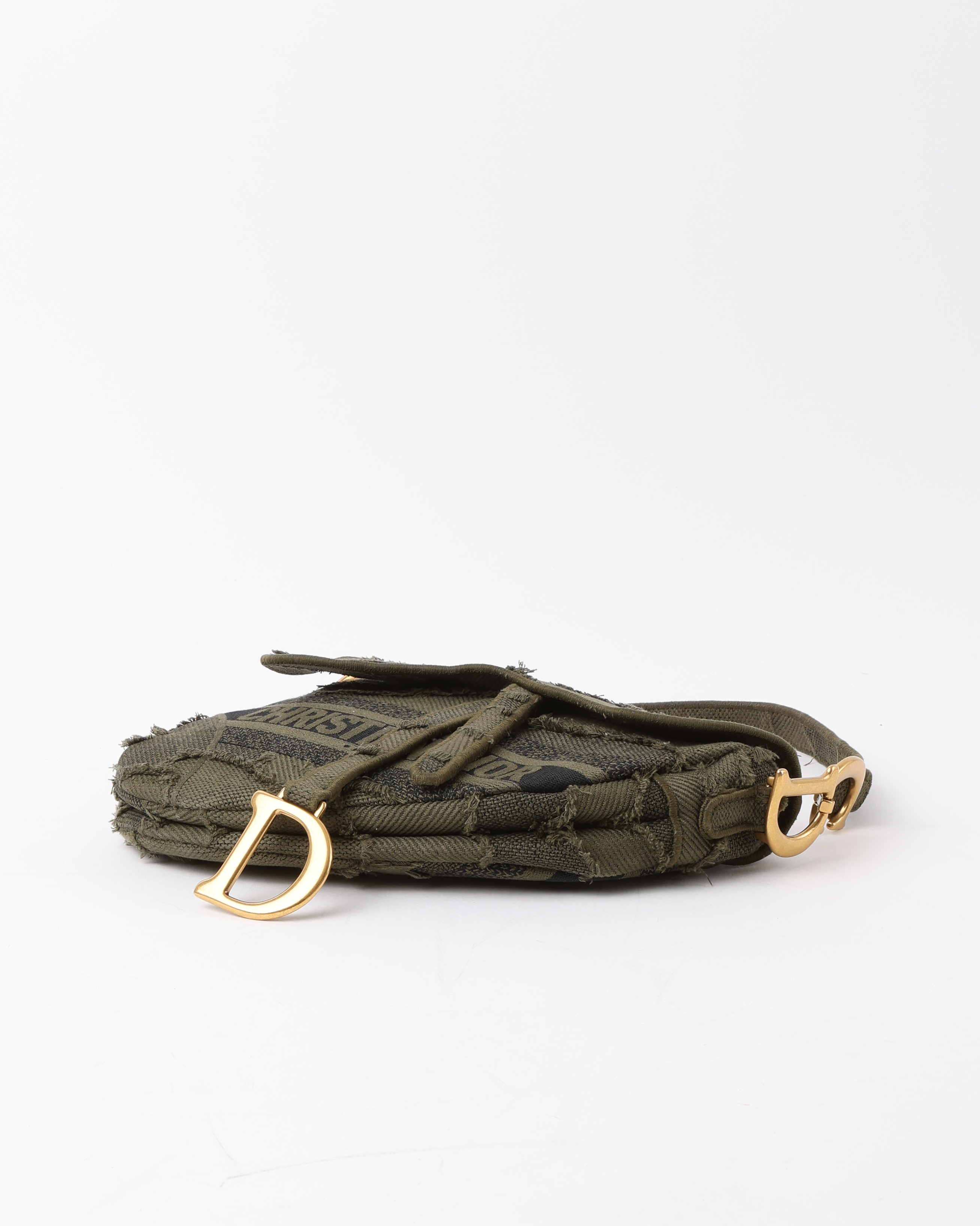 Dior Christian Camouflage Saddle Bag