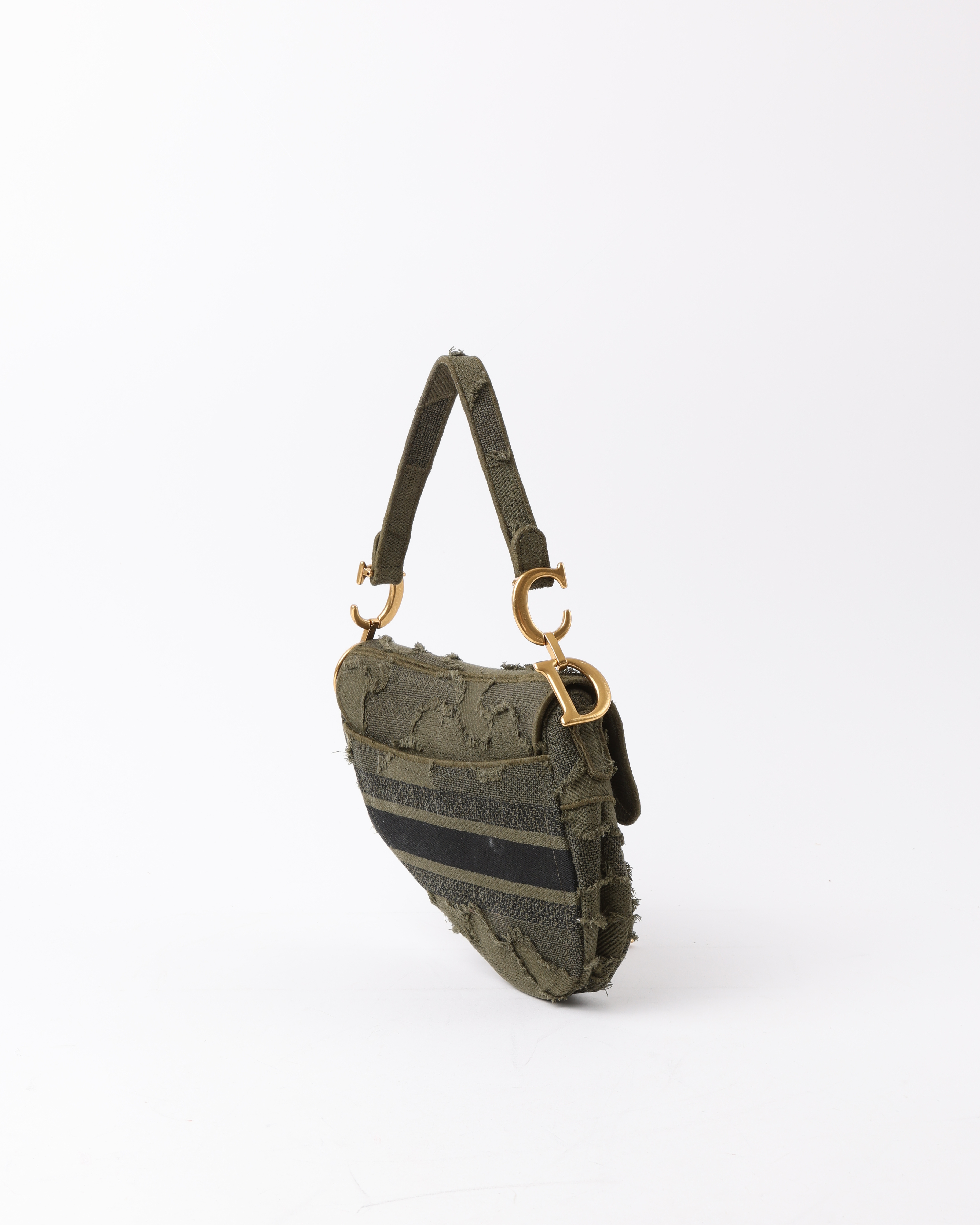 Dior Christian Camouflage Saddle Bag