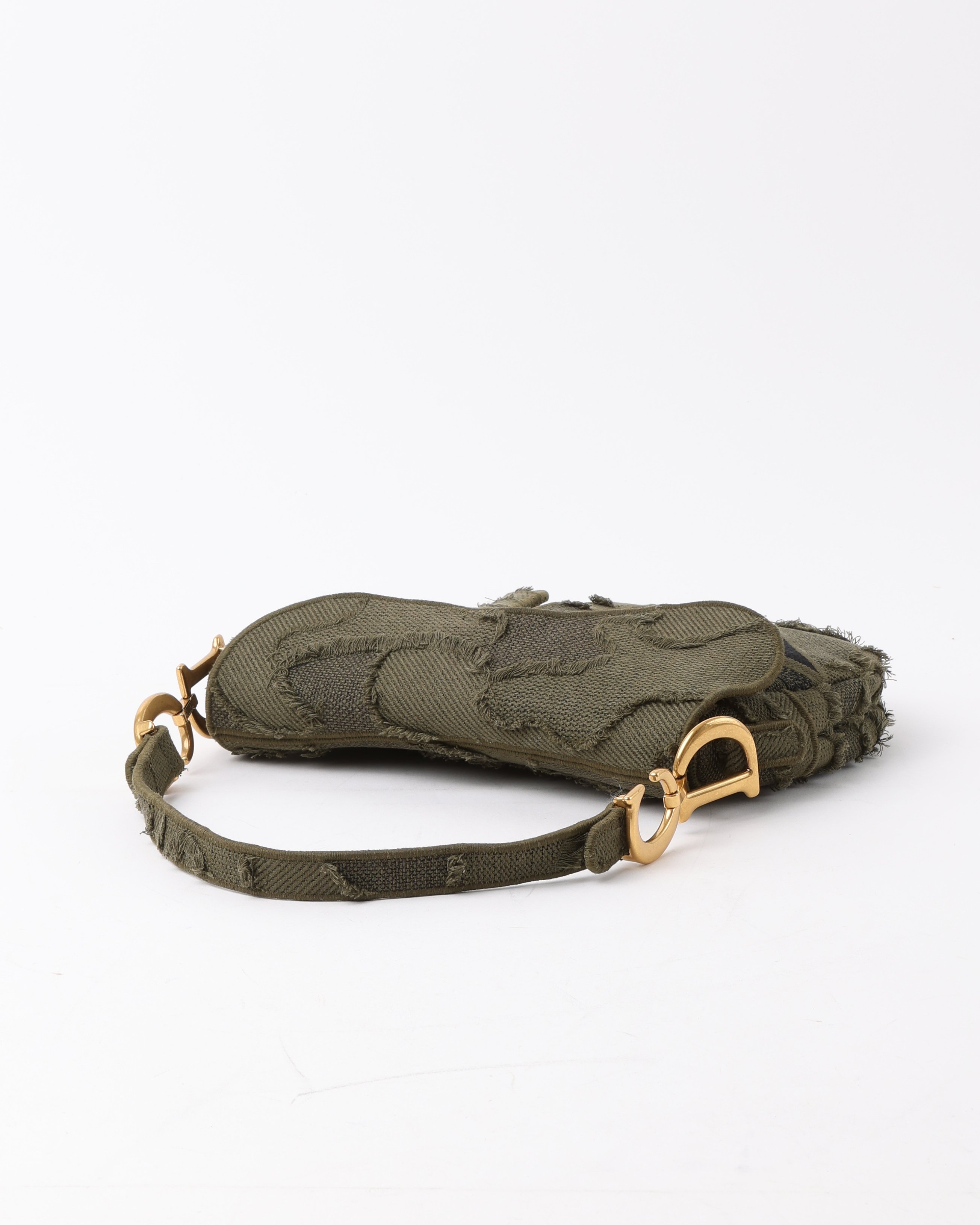 Dior Christian Camouflage Saddle Bag