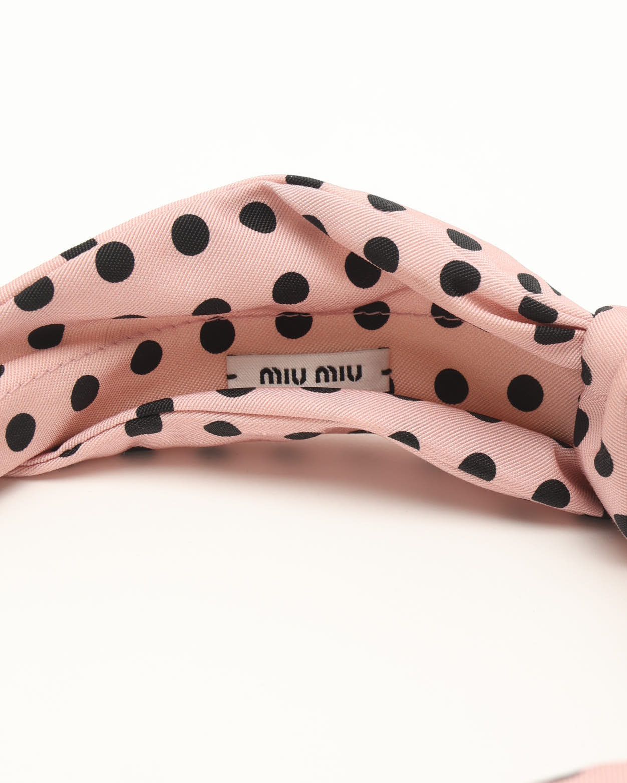 Miu Miu Headband In Pink