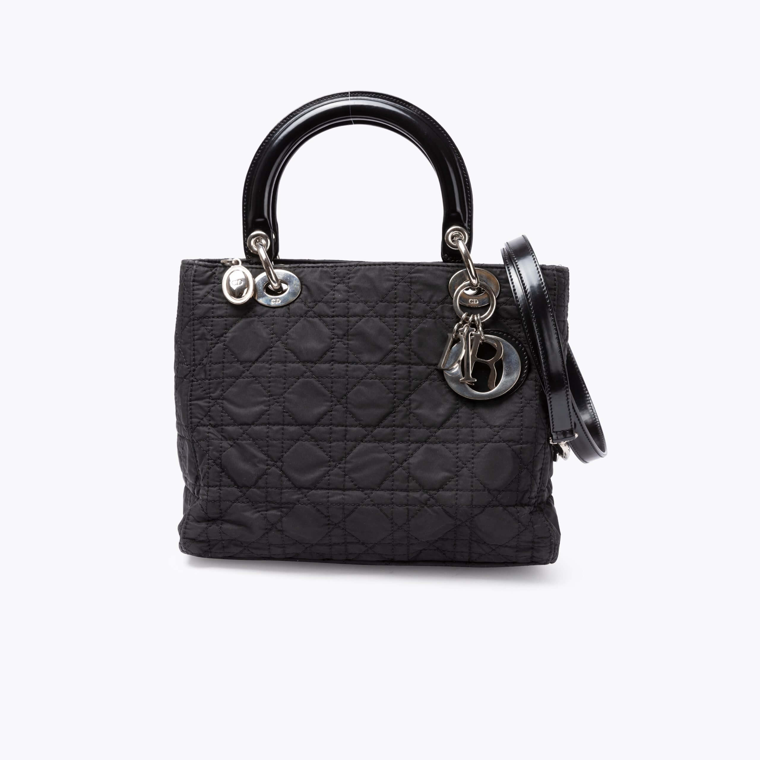 CHRISTIAN DIOR Medium Lady Dior Bag