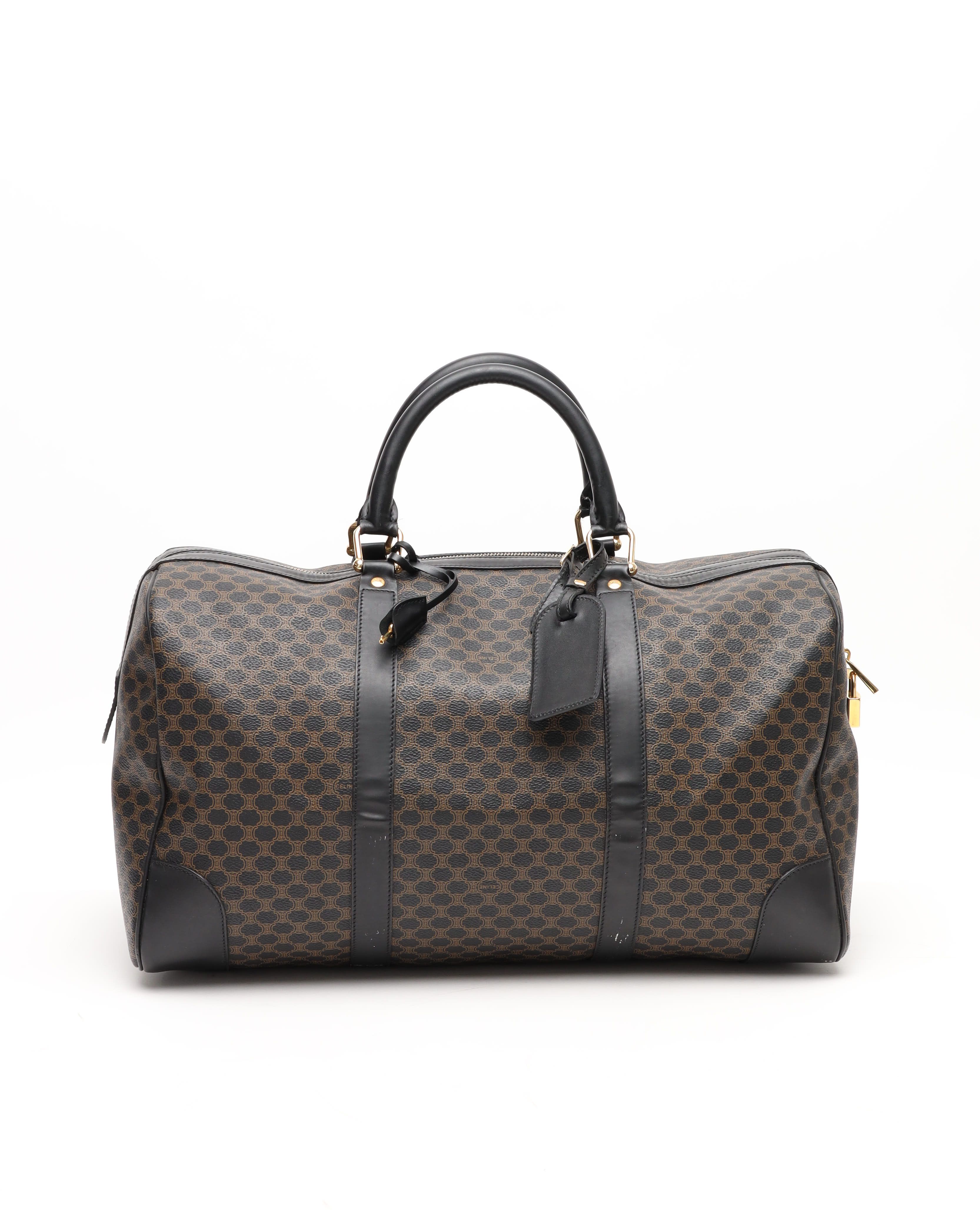 Céline Macadam Boston Bag