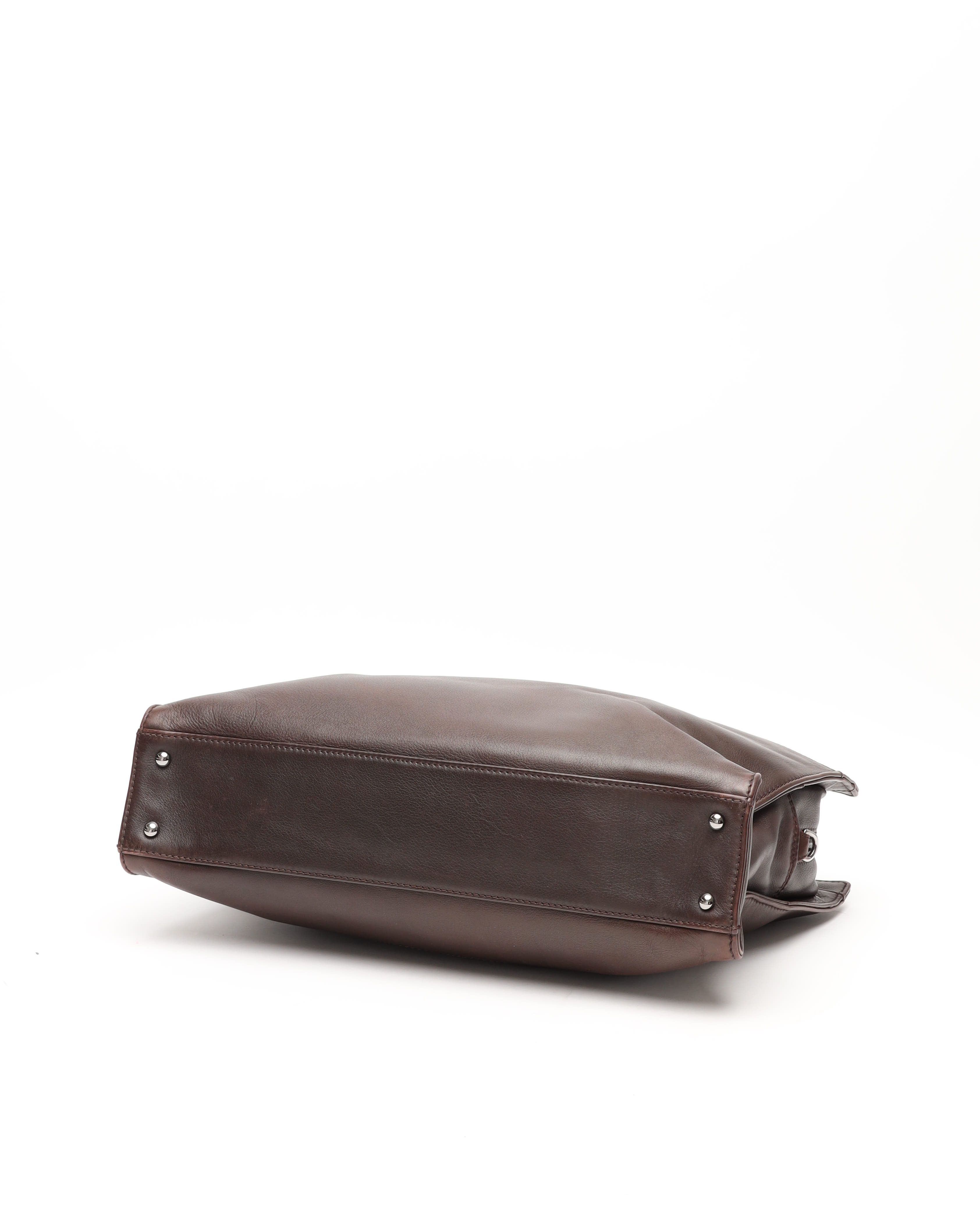 Pre-owned Chanel Cc Tote Bag In Brown
