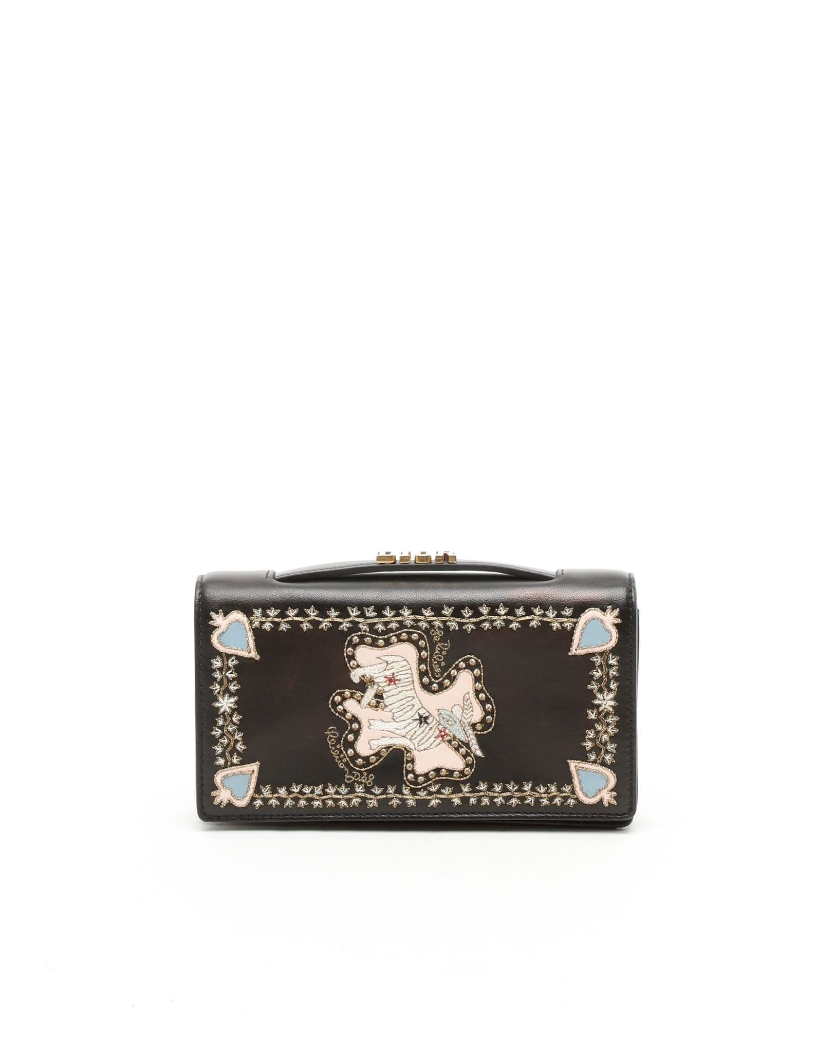 Christian Dior D-Bee Tarot Clutch Bag