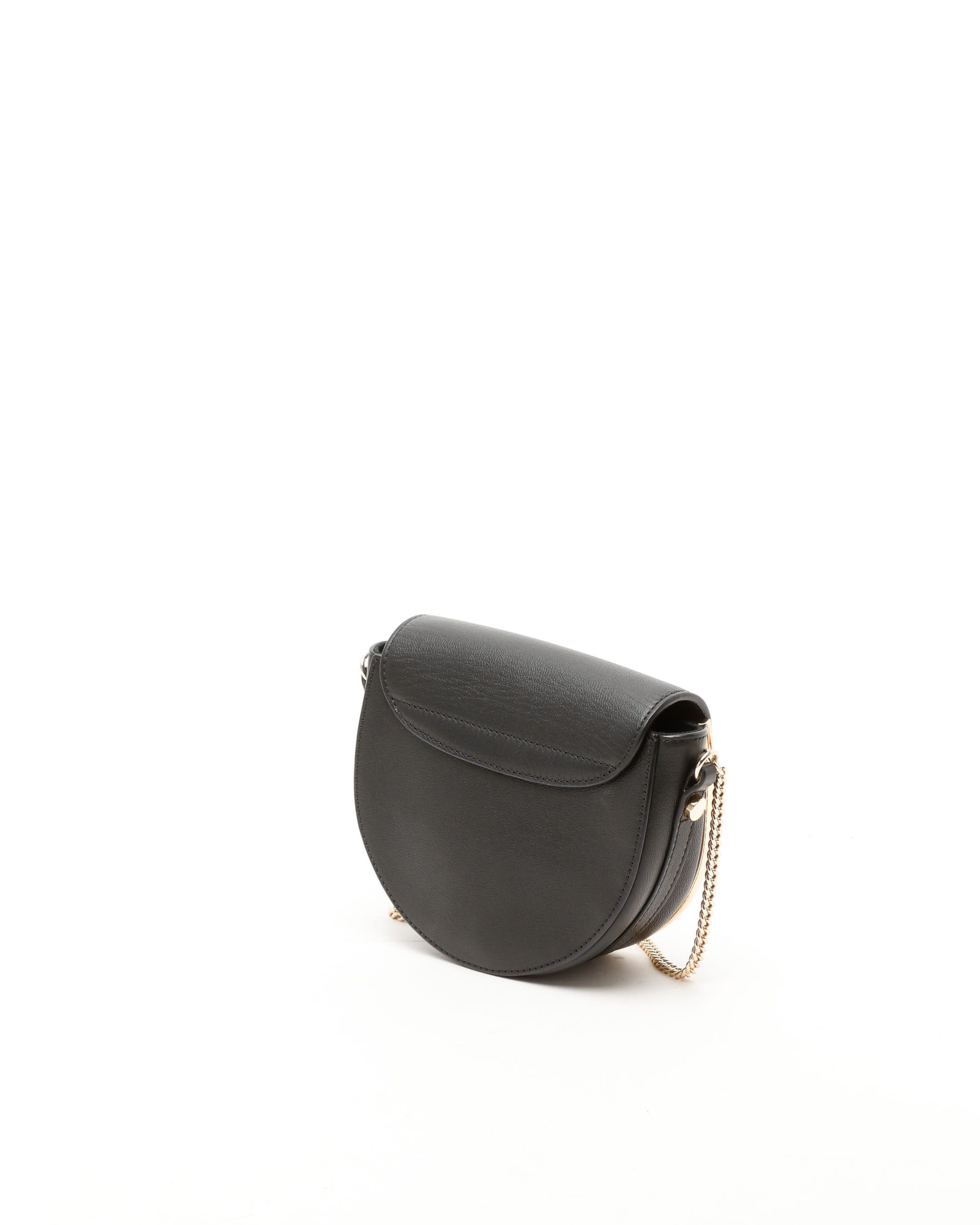 Chloé See By Chloe Mara Saddle Crossbody Bag In Black