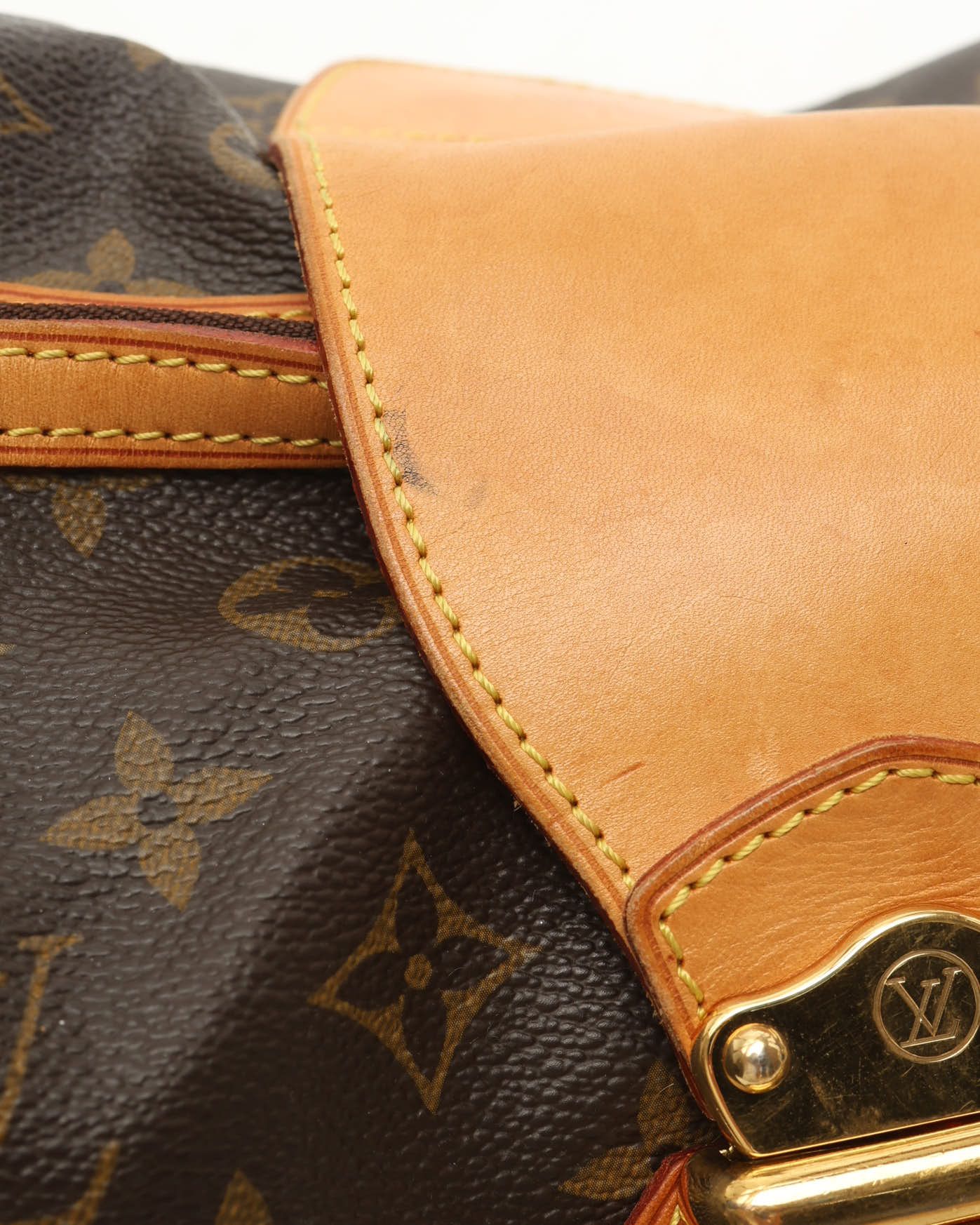 Pre-owned Louis Vuitton Monogram Stresa Pm Bag In Brown