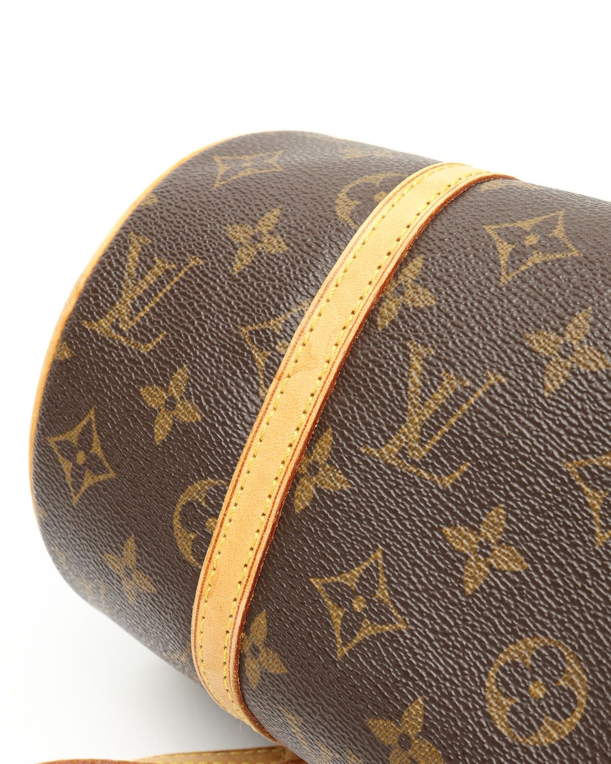 Pre-owned Louis Vuitton Monogram Papillon 26 Bag In Brown