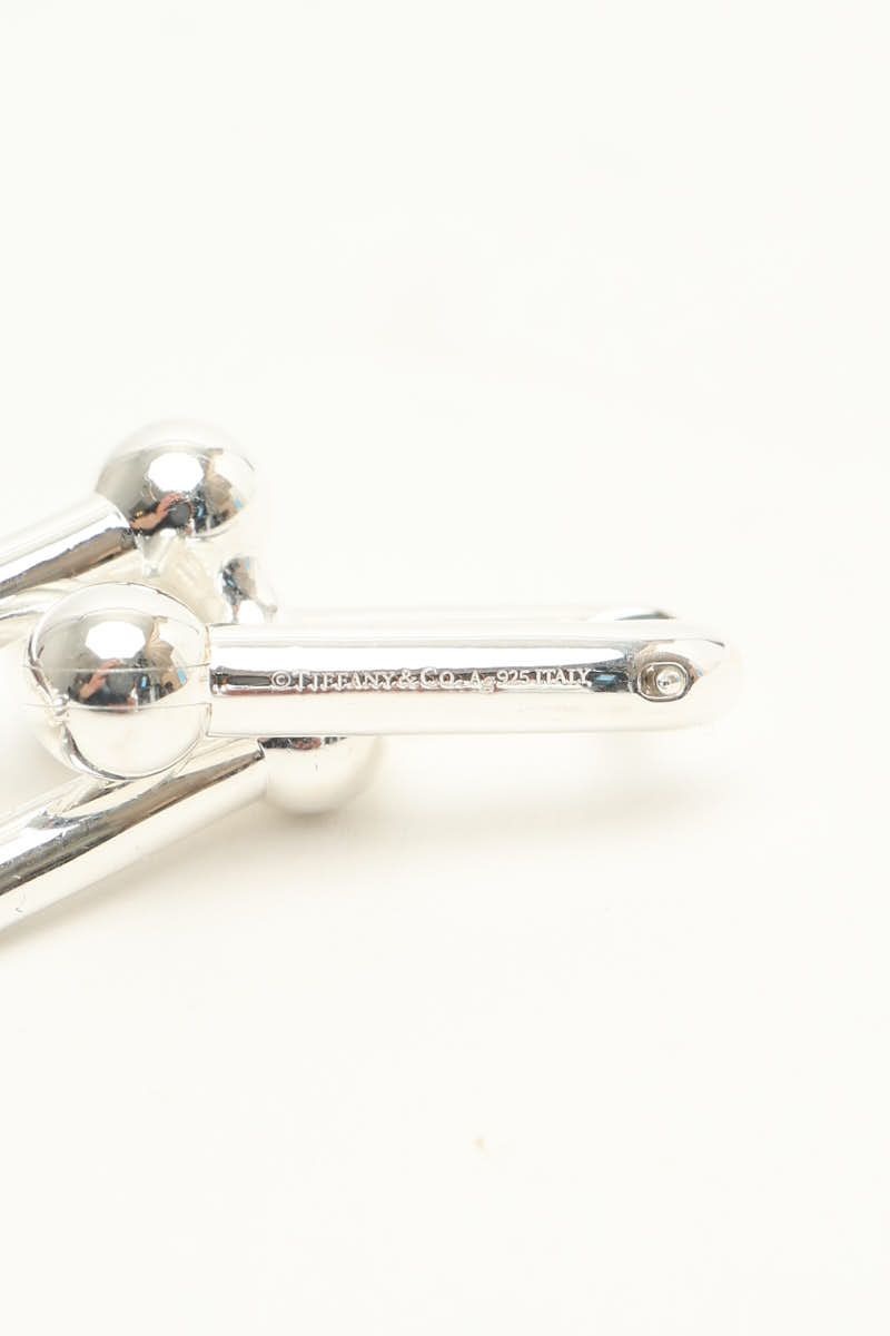 Tiffany & Co Hardwear Graduated Link Earrings In Silver