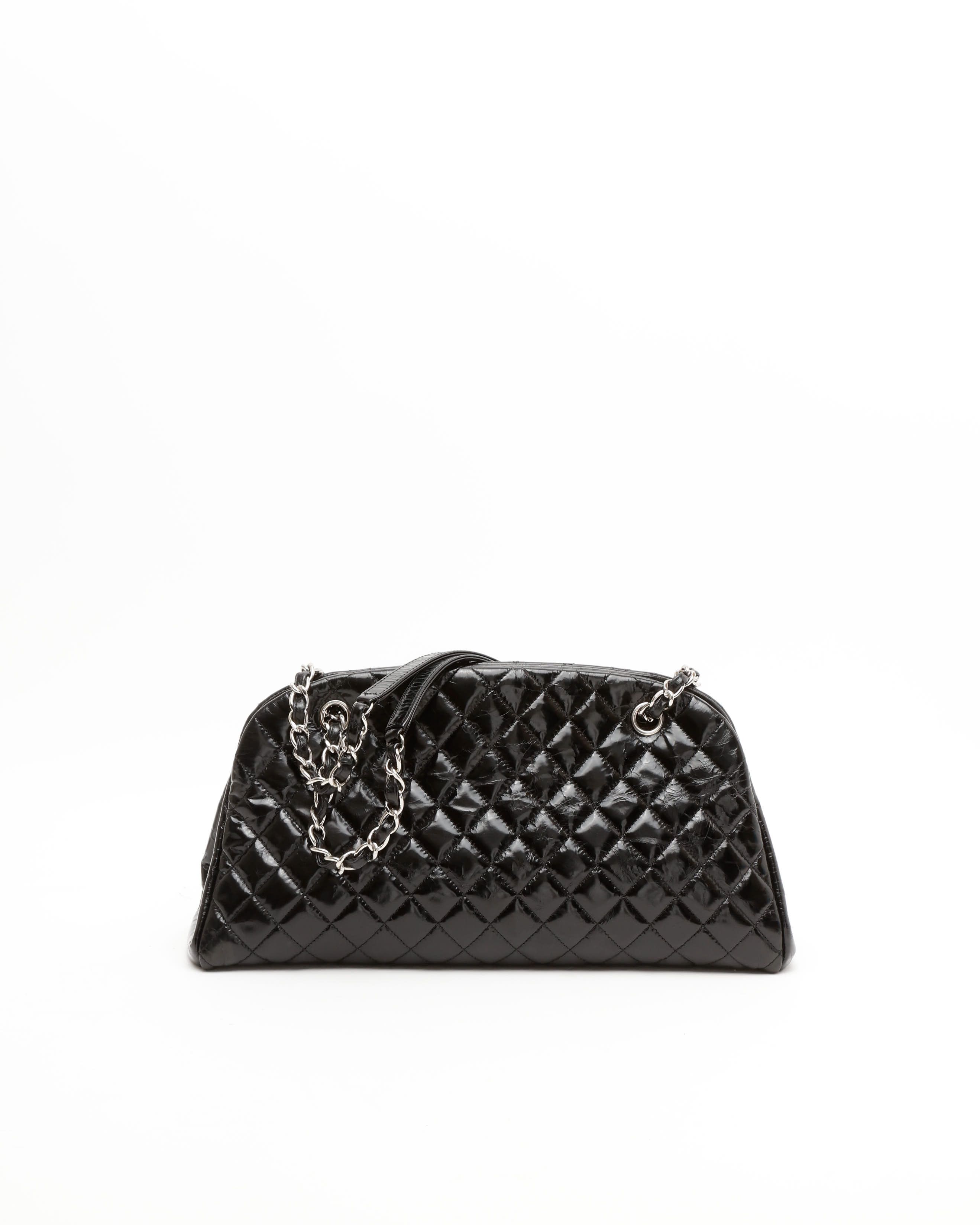 Chanel Patent Chain Shoulder Bag