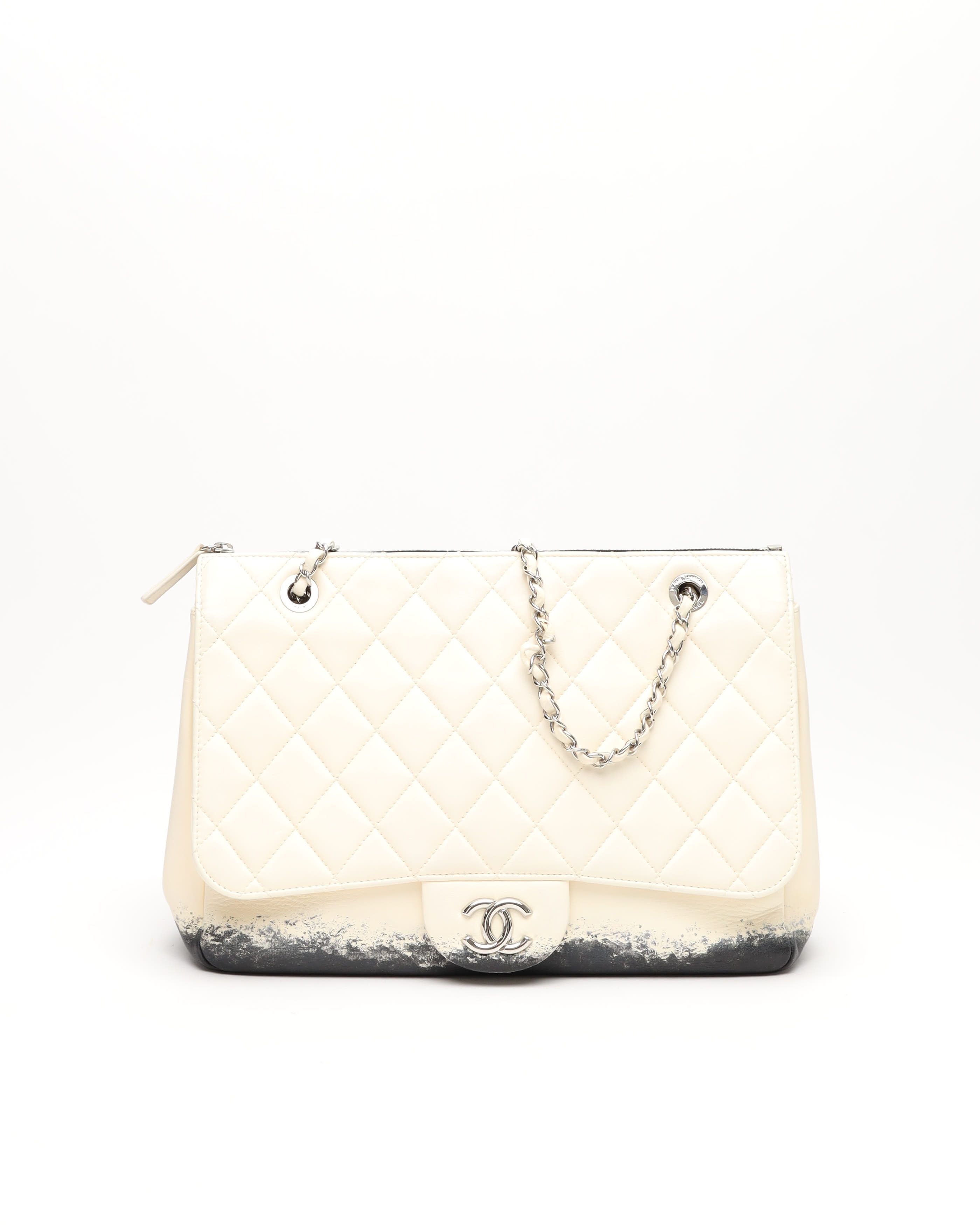 Chanel Maxi Blizzard Flap Bag