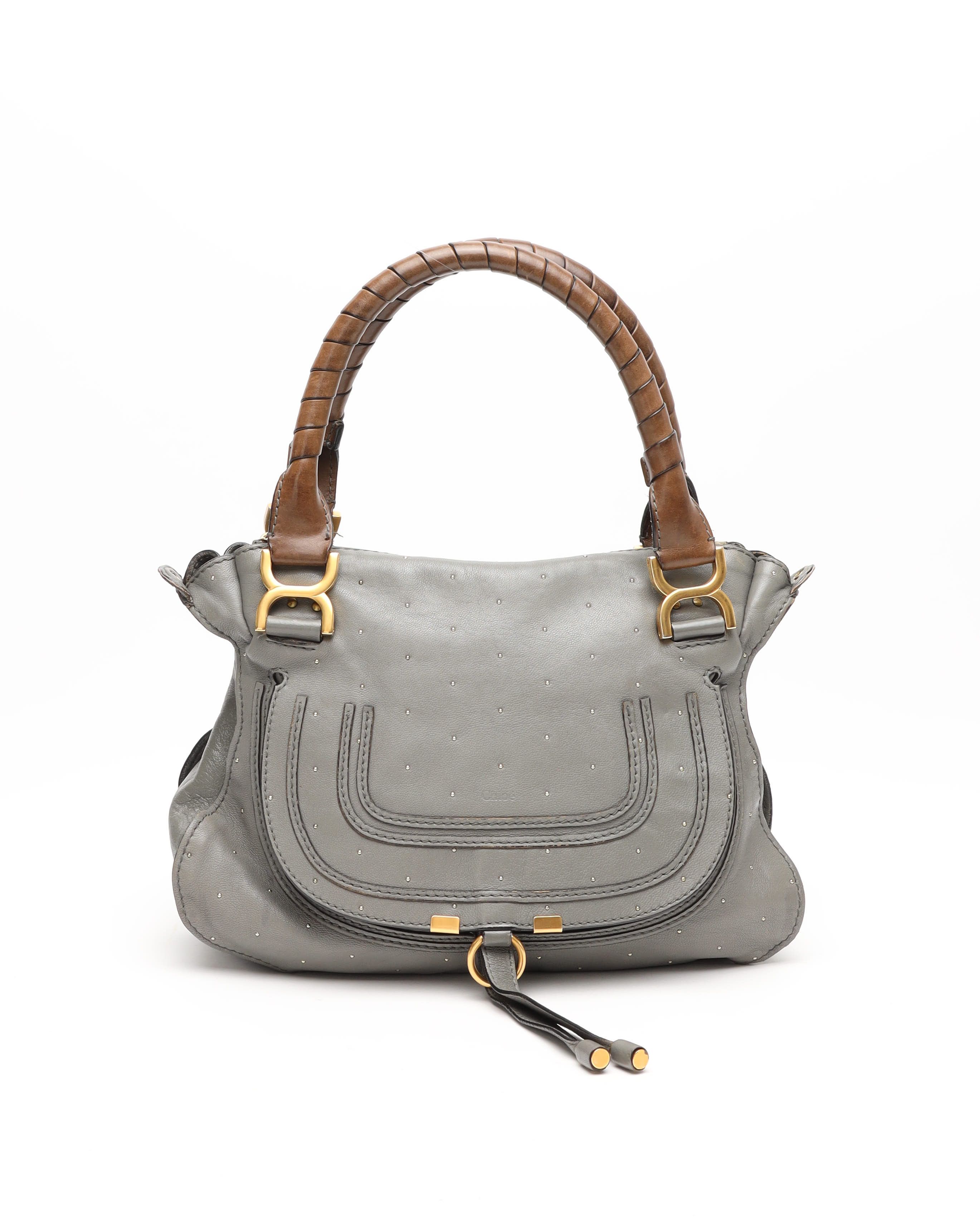 Chloé Medium Marcie Bag In Gray