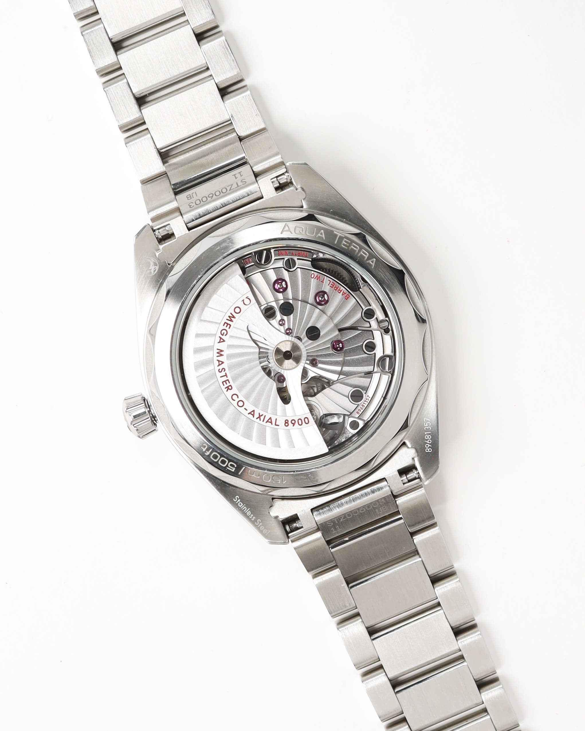 Omega Seamaster 41mm Co-axial Aqua Terra Full Set Watch In Metallic