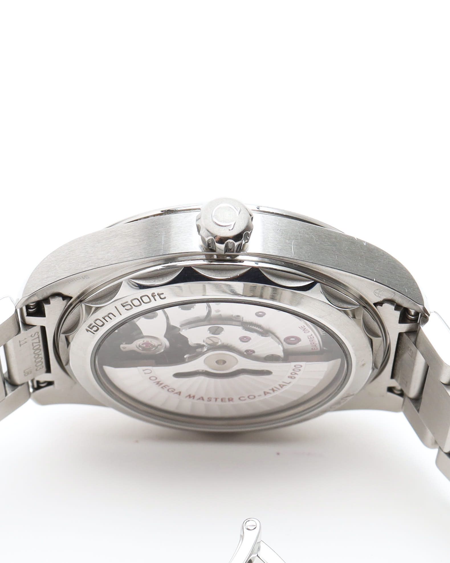 Omega Seamaster 41mm Co-axial Aqua Terra Full Set Watch In Metallic