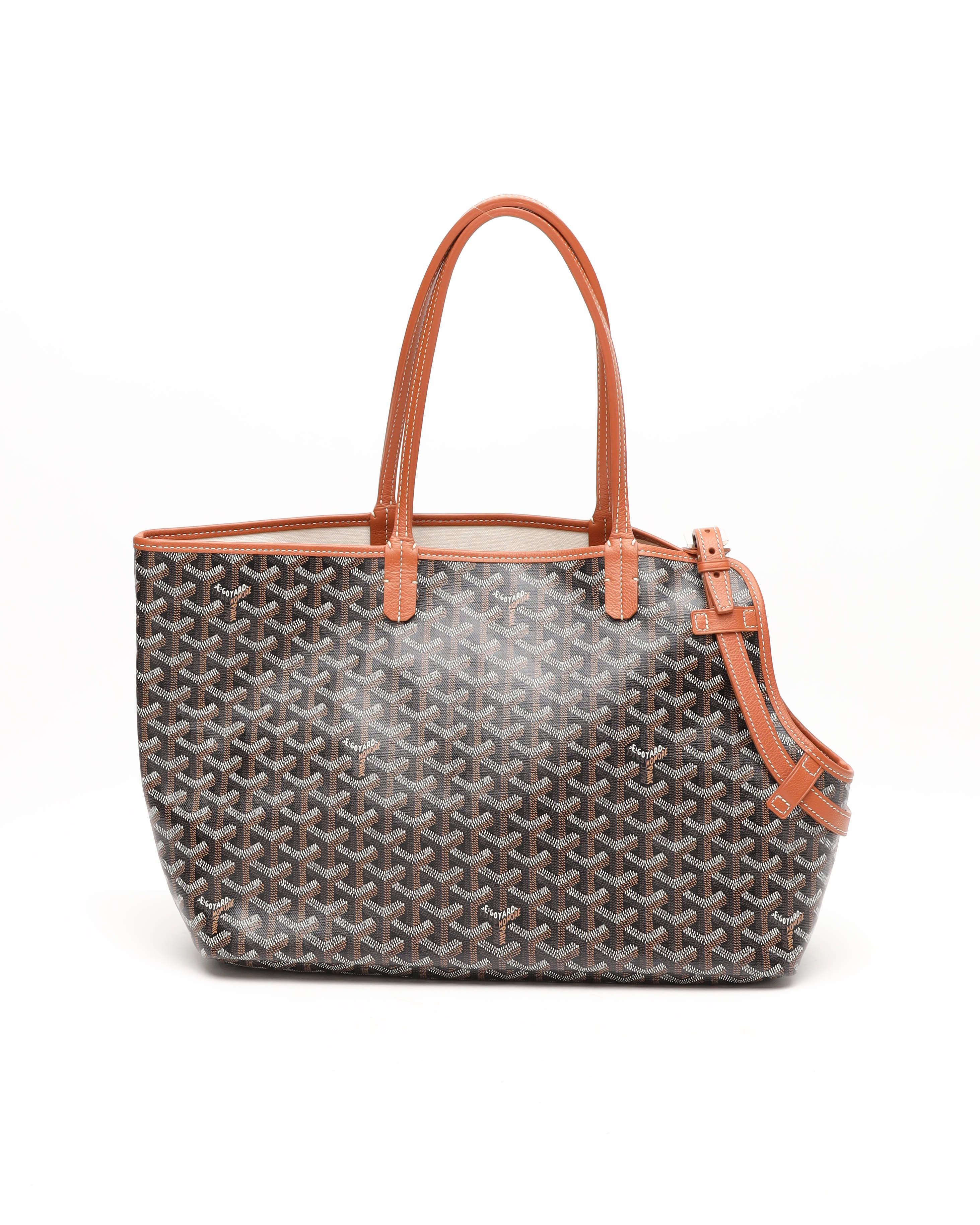 Goyard Chien Gris Pet Carrier PM Tote Bag