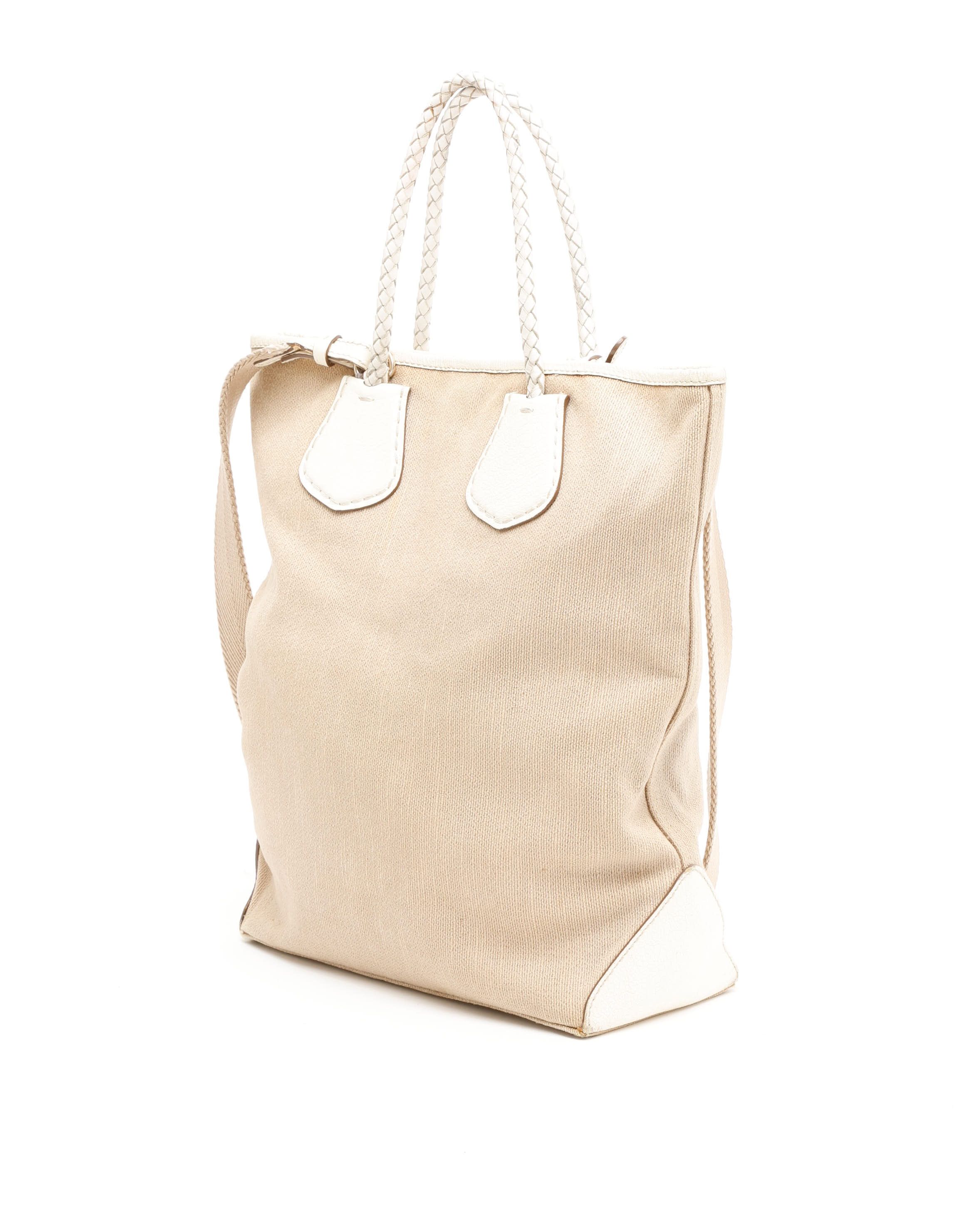 Celine Céline Turtle Tote Bag In Sand