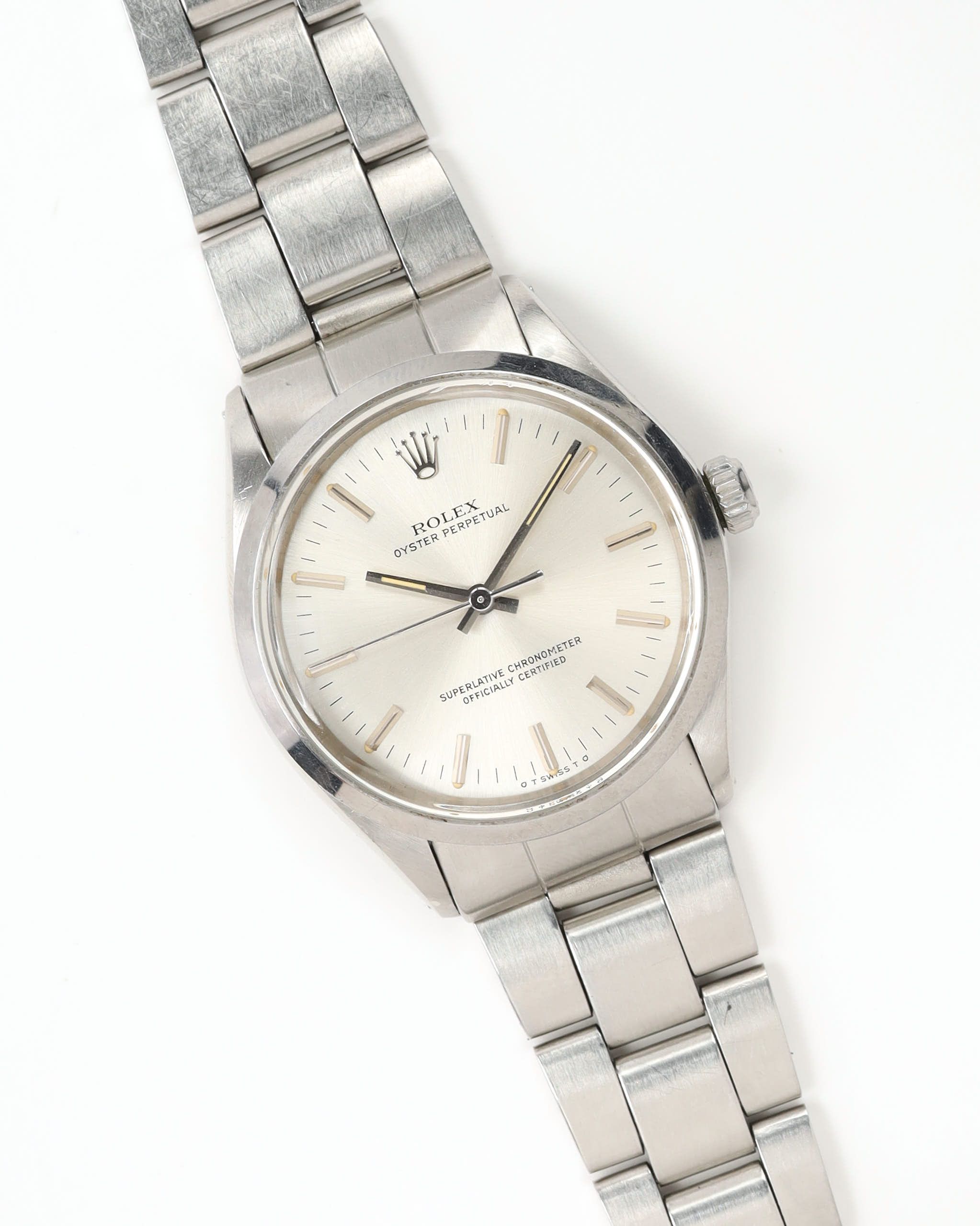 rolex oyster perpetual 34mm ref 1002 sigma dial 1973 watch