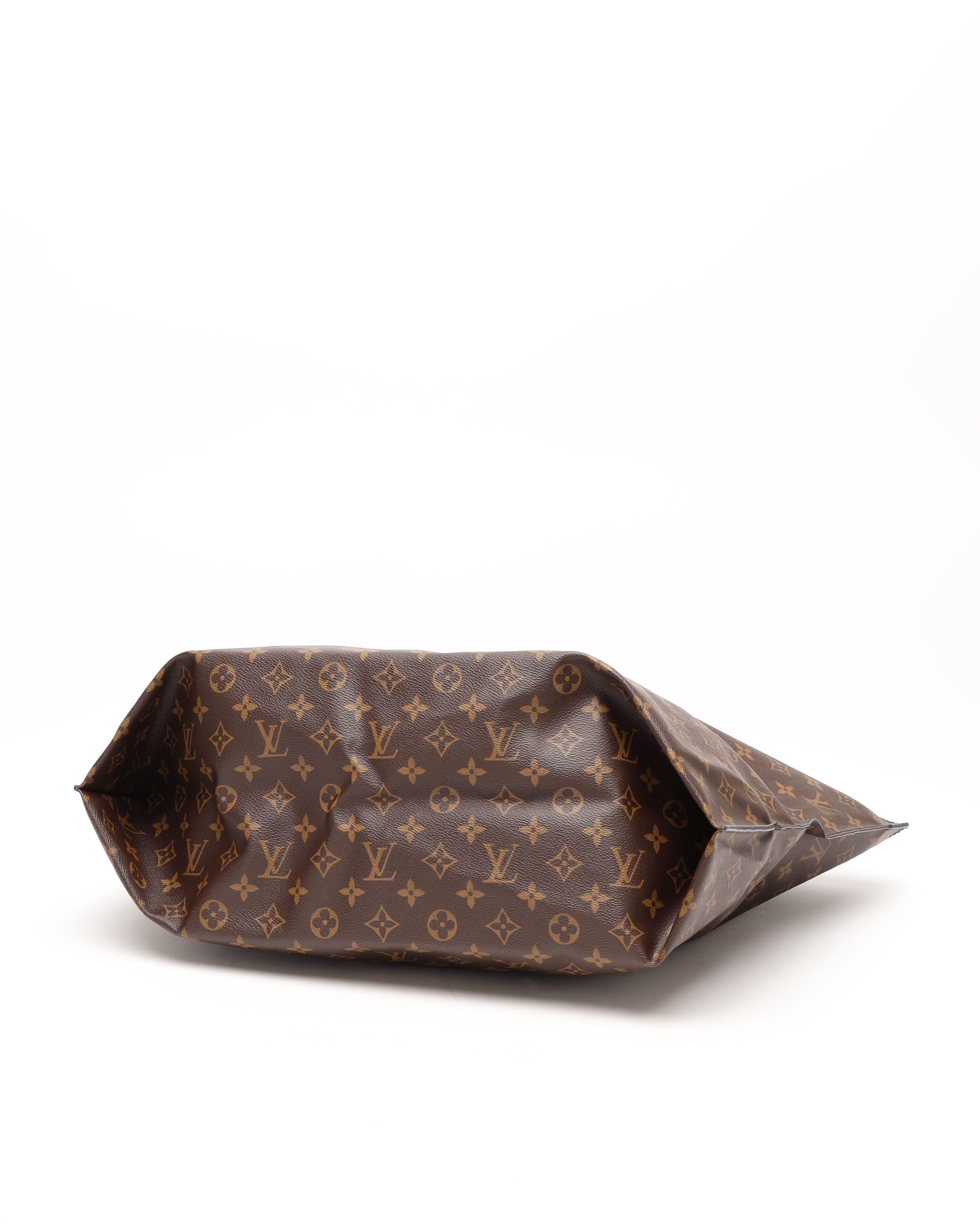 Pre-owned Louis Vuitton Monogram All In Mm Tote Bag In Brown