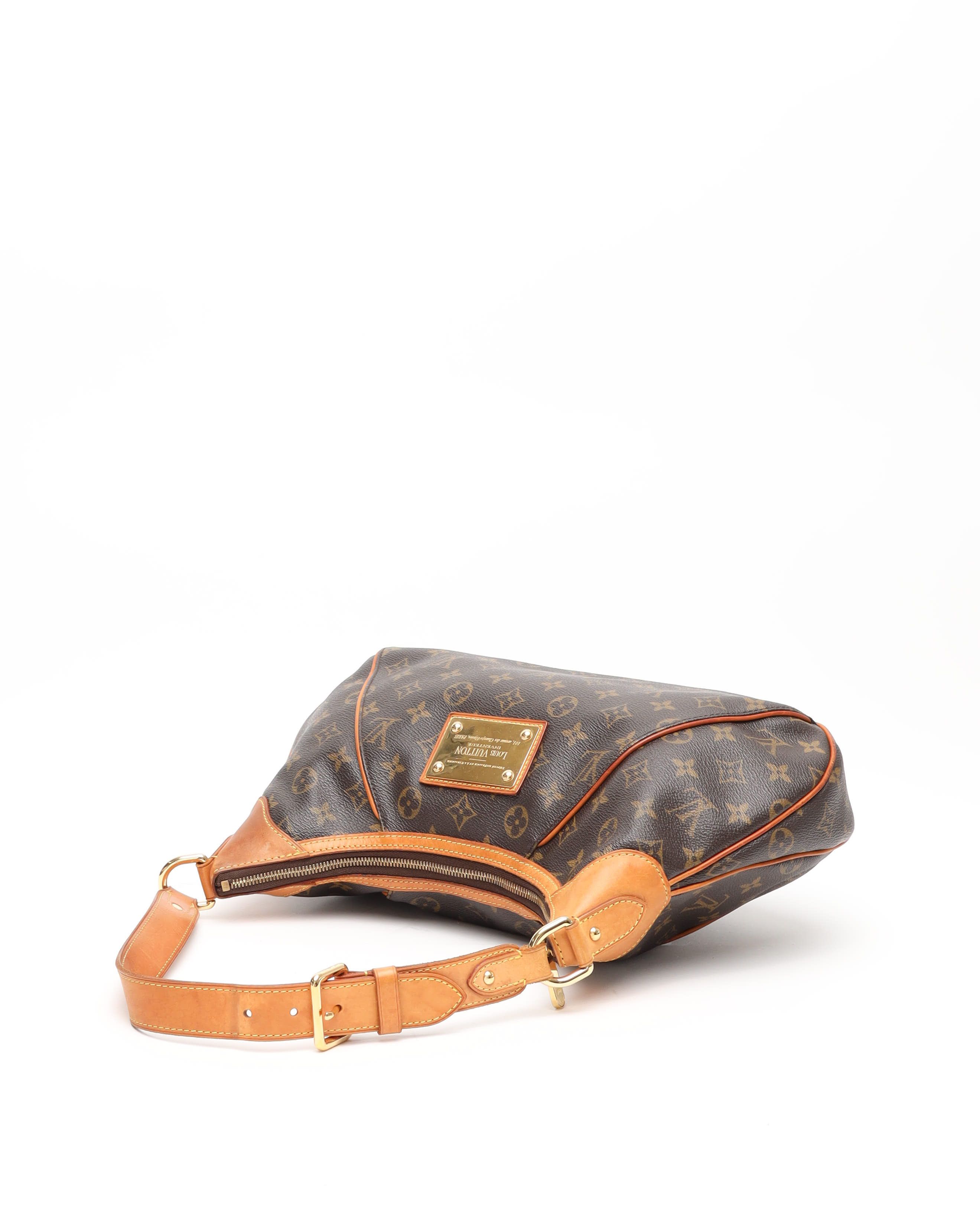 Pre-owned Louis Vuitton Monogram Thames Gm Bag In Brown