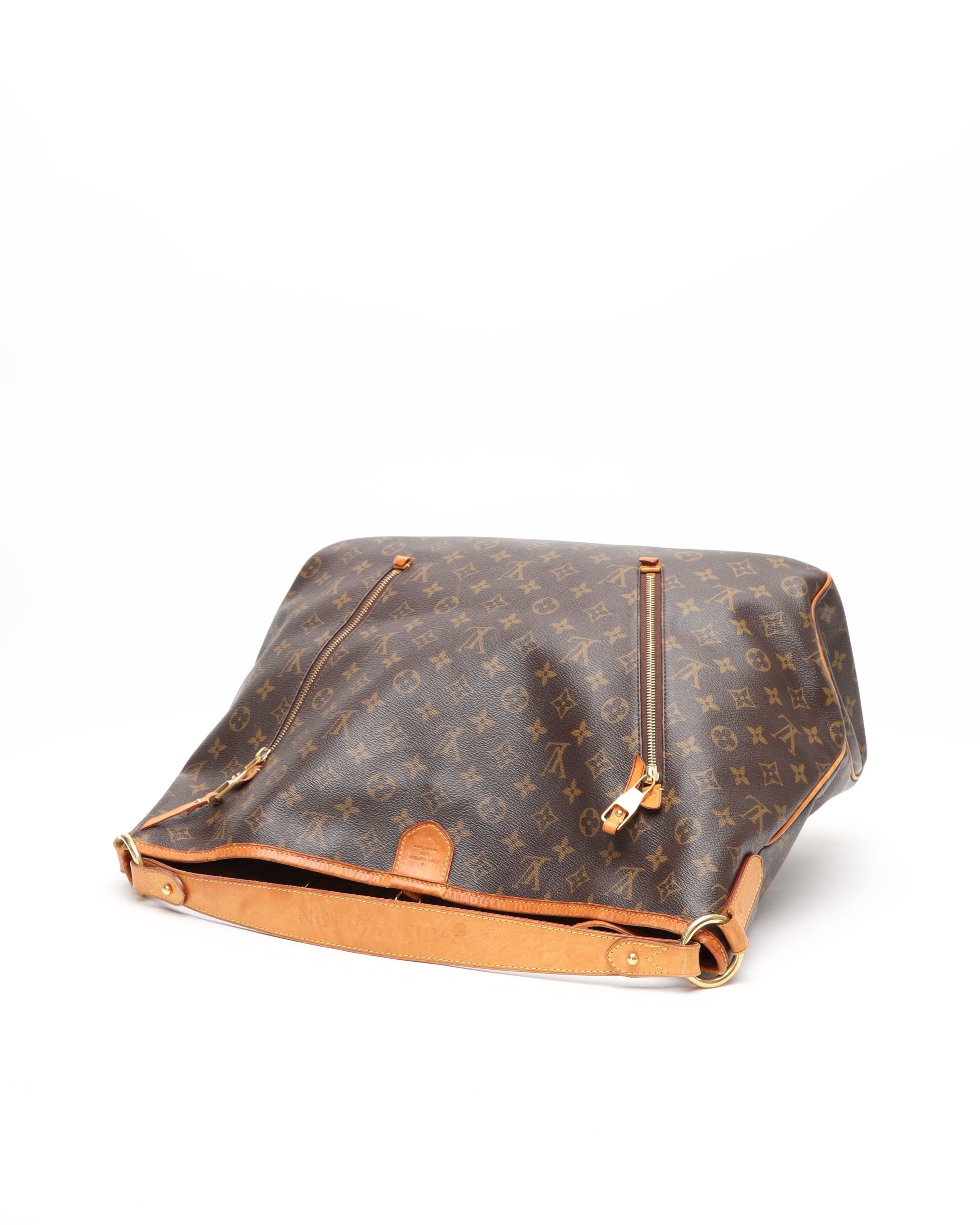 Pre-owned Louis Vuitton Monogram Delightful Gm Bag In Brown